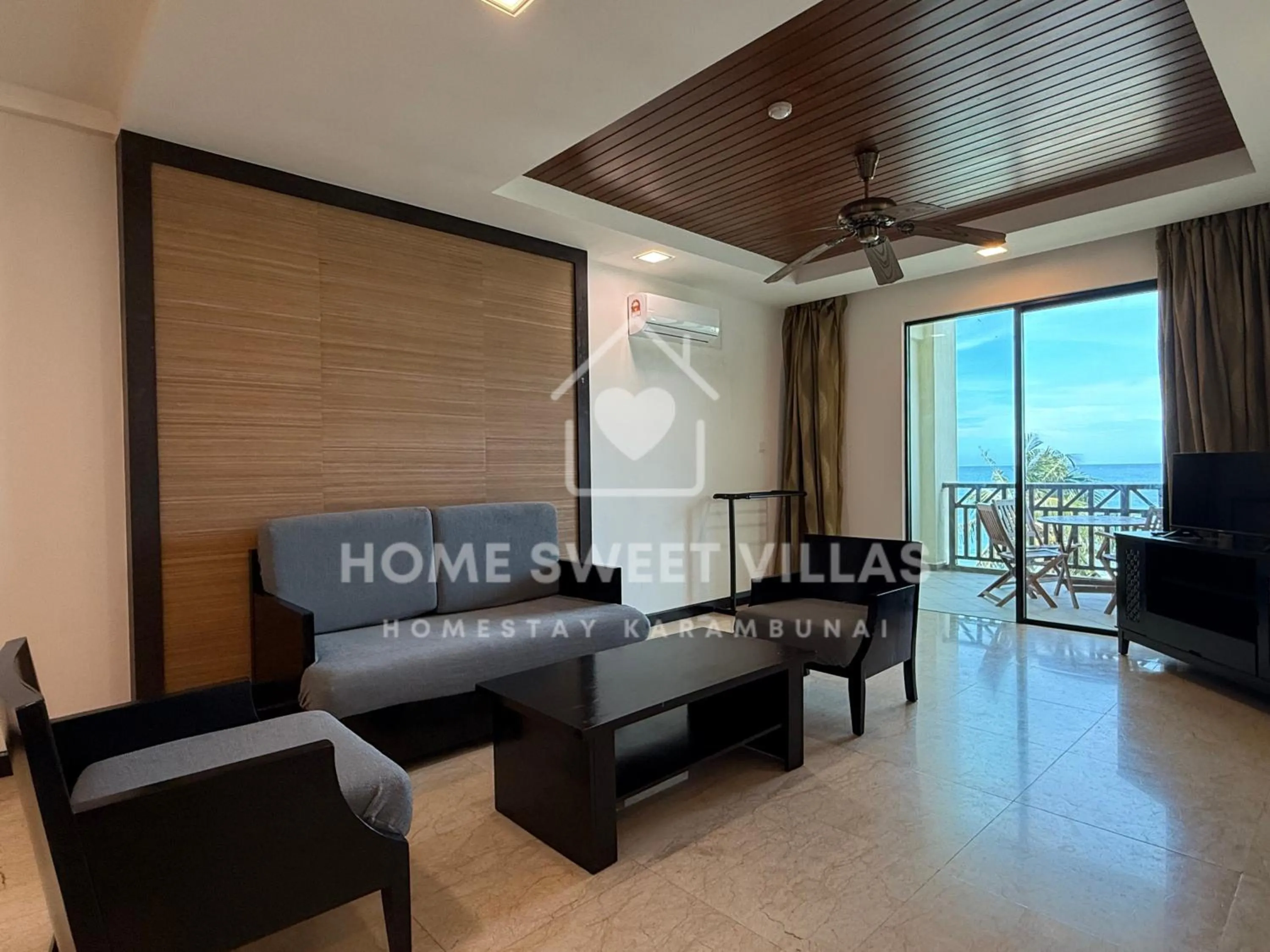 Living room in Home Sweet Villas, Karambunai