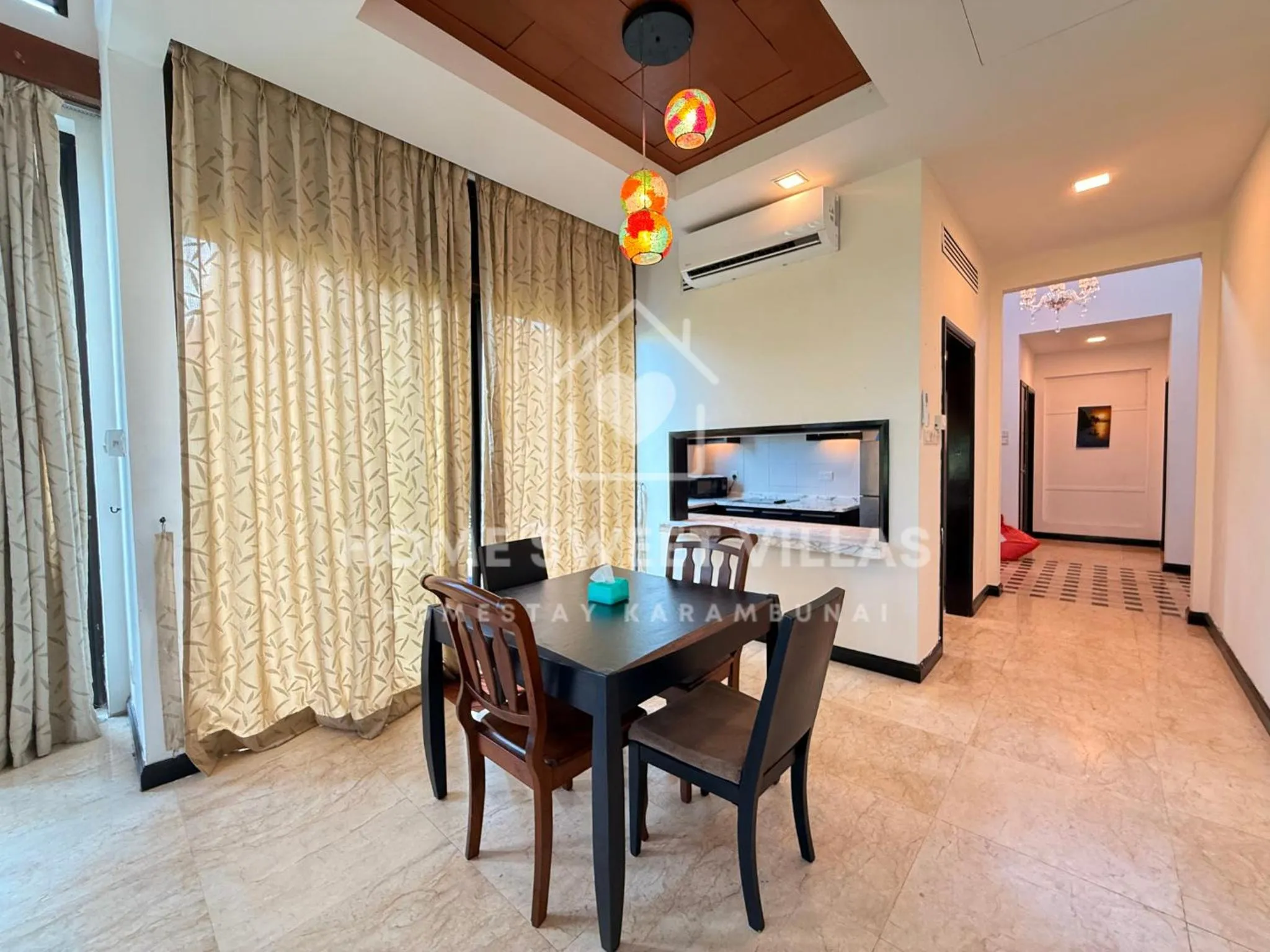 Dining area in Home Sweet Villas, Karambunai