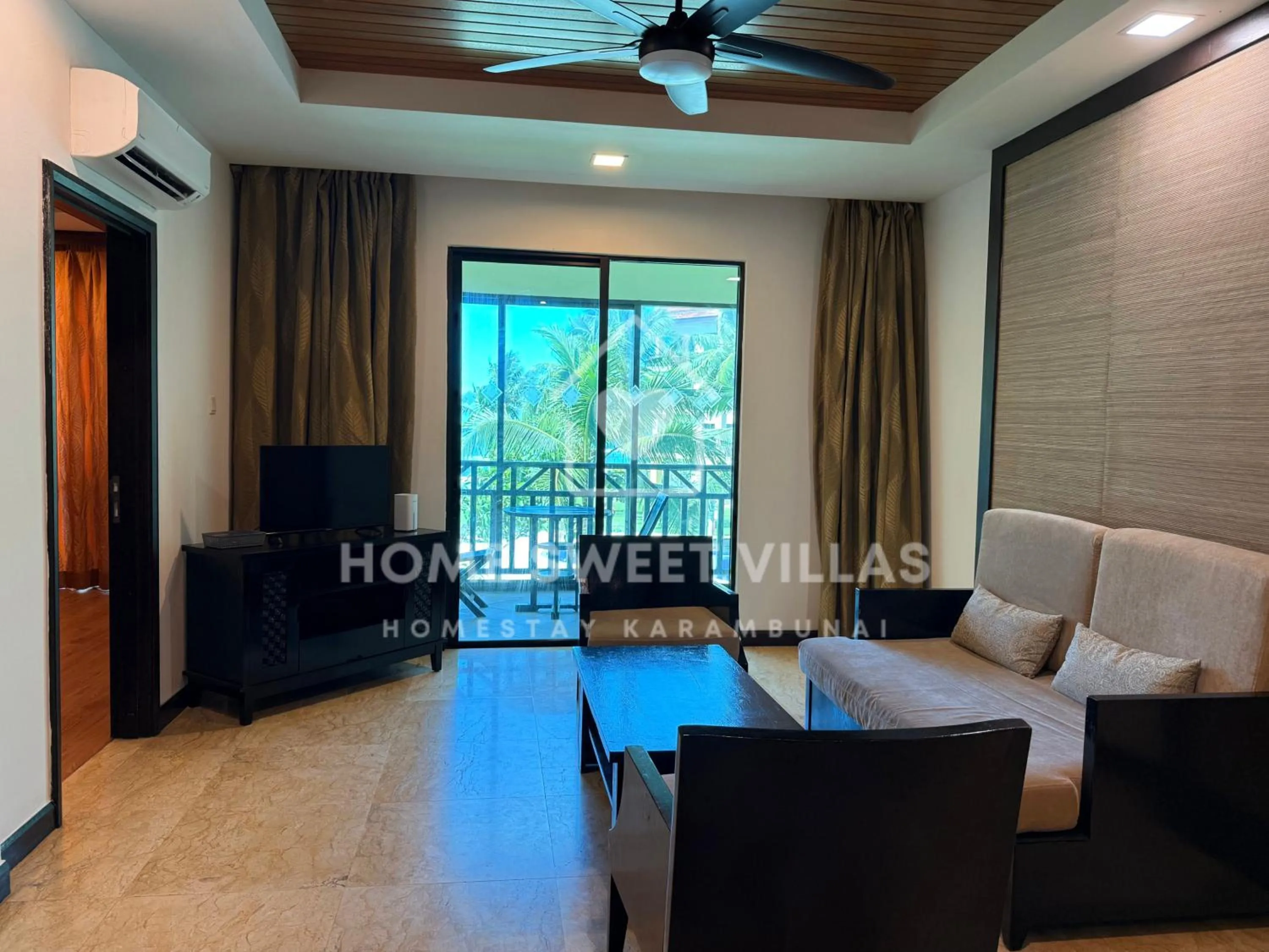 Living room in Home Sweet Villas, Karambunai