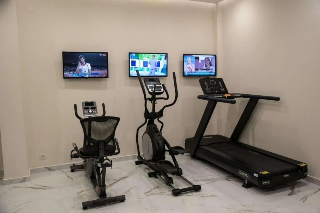 Fitness centre/facilities in Lagaria Hotel Asprovalta