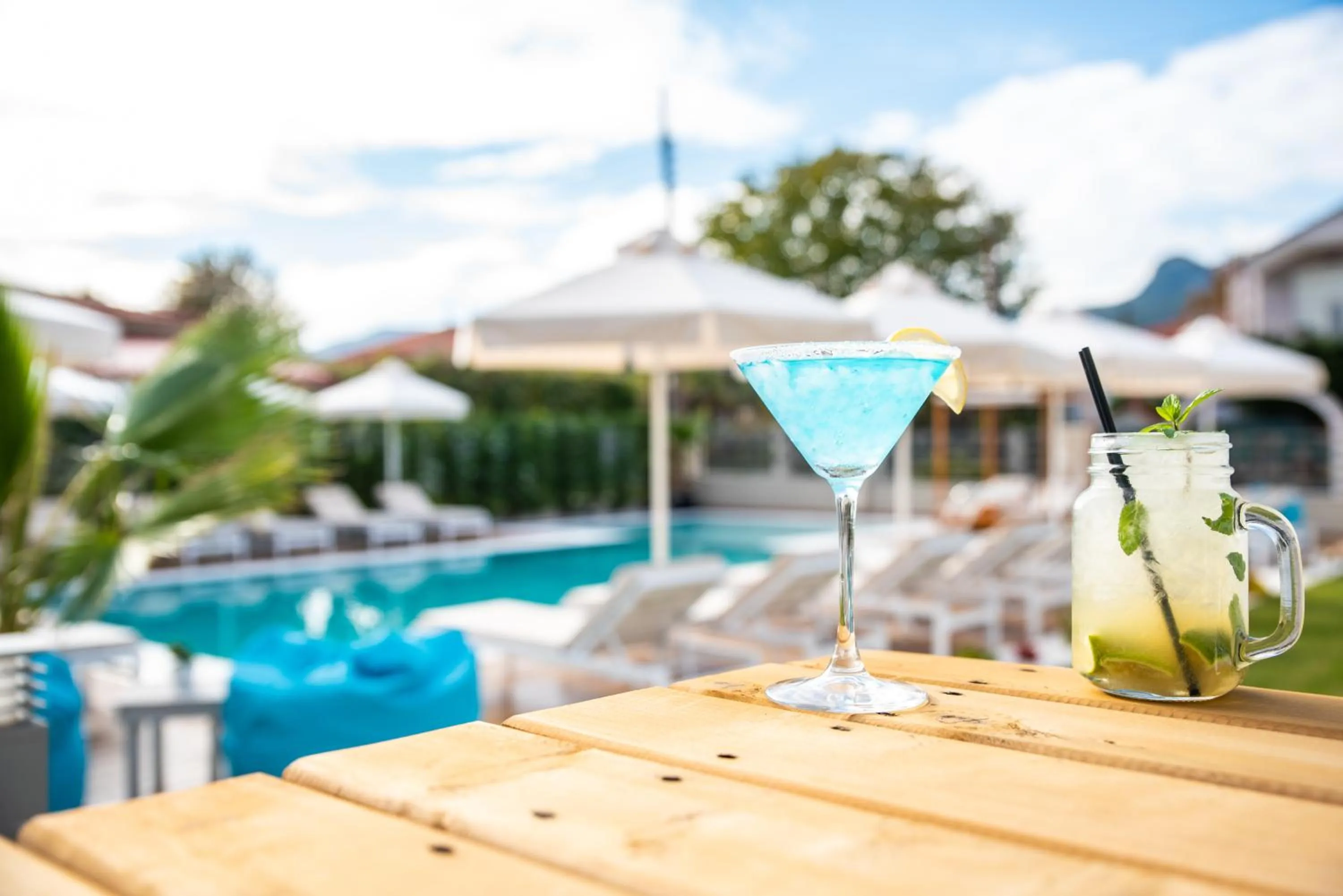 Swimming pool in Lagaria Hotel Asprovalta