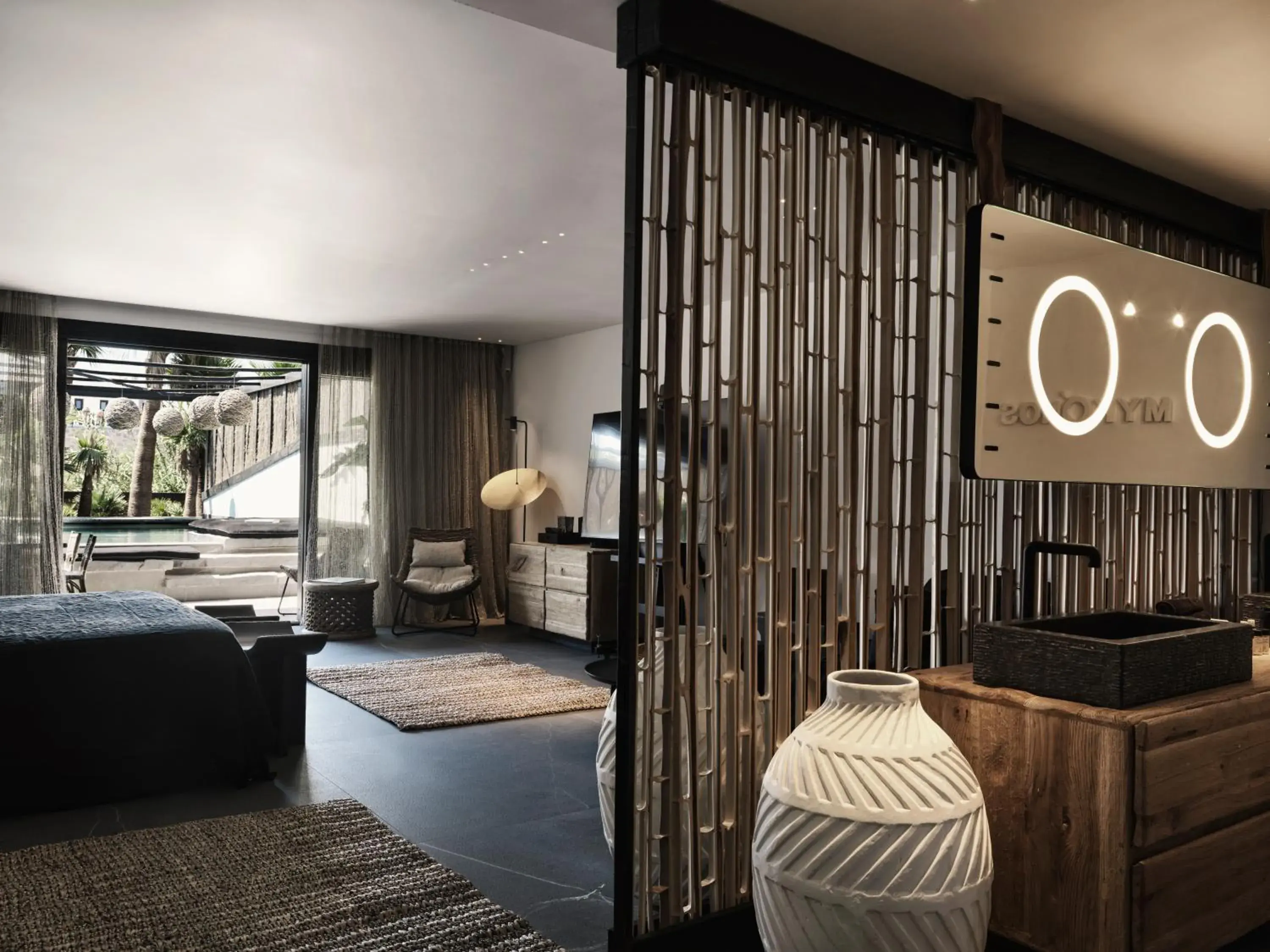 Photo of the whole room in Myconian O, a Member of Design Hotels Photo of the whole room in Myconian O, a Member of Design Hotels