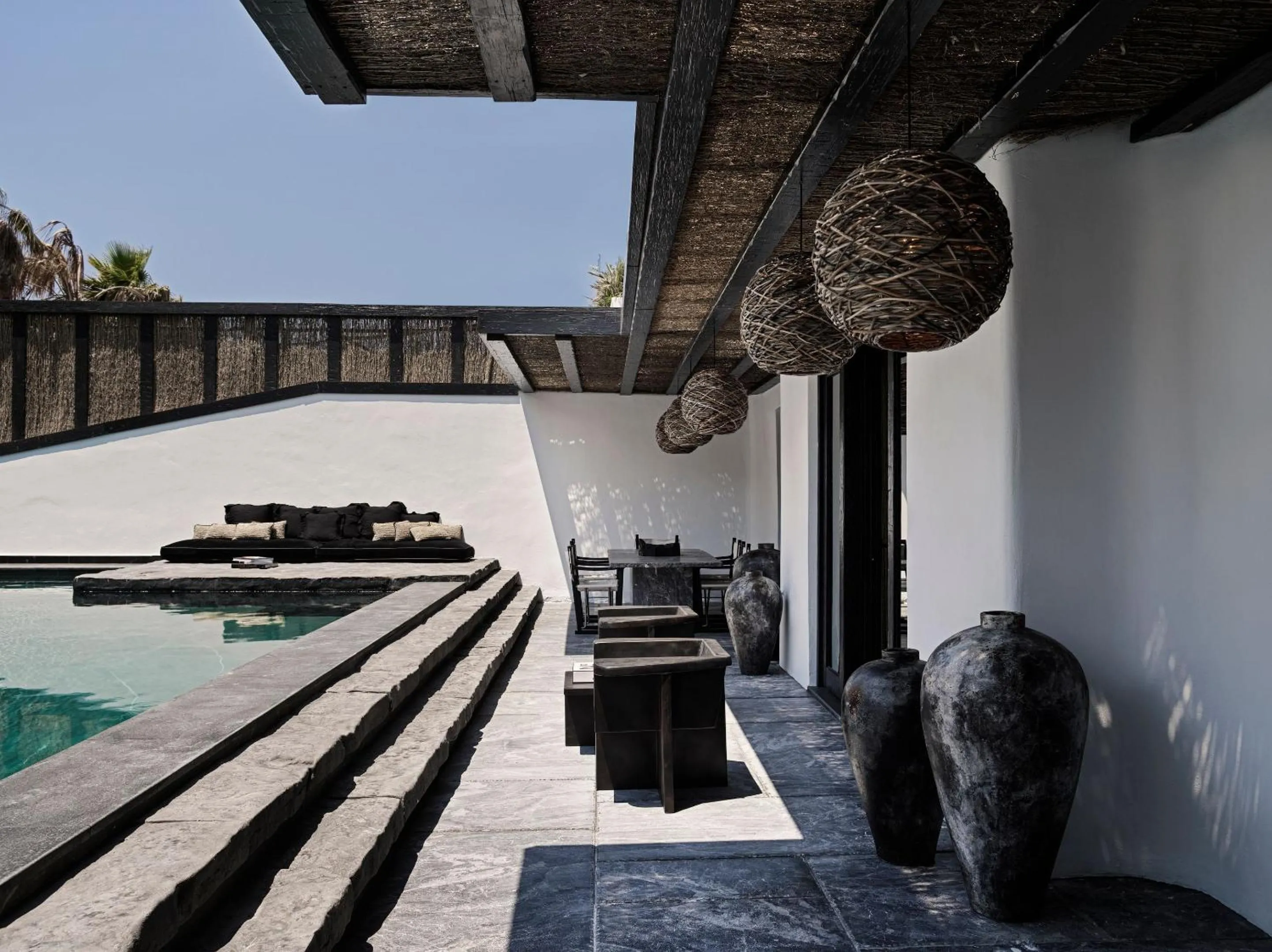Balcony/Terrace in Myconian O, a Member of Design Hotels