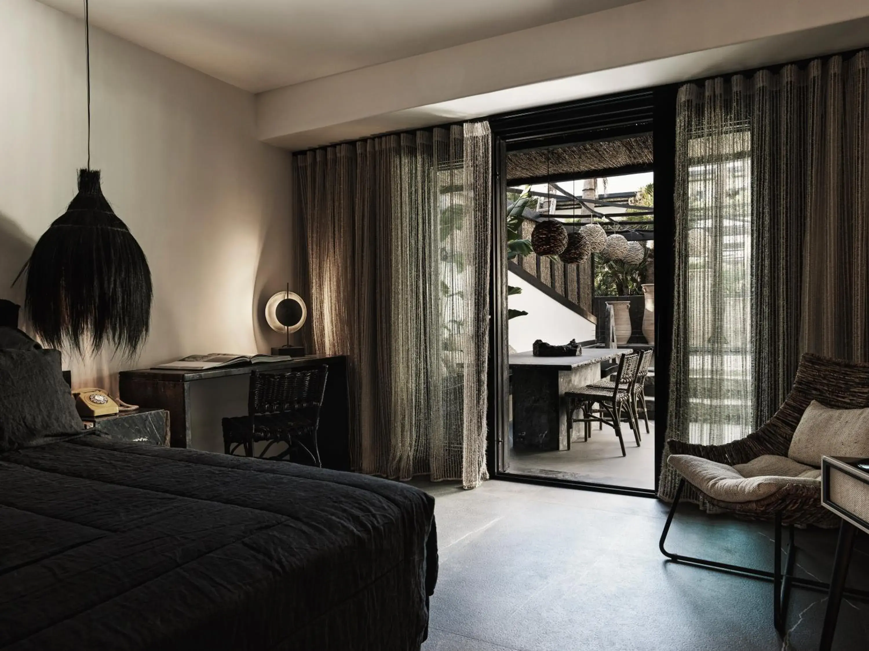 Bedroom, Bed in Myconian O, a Member of Design Hotels Bedroom, Bed in Myconian O, a Member of Design Hotels