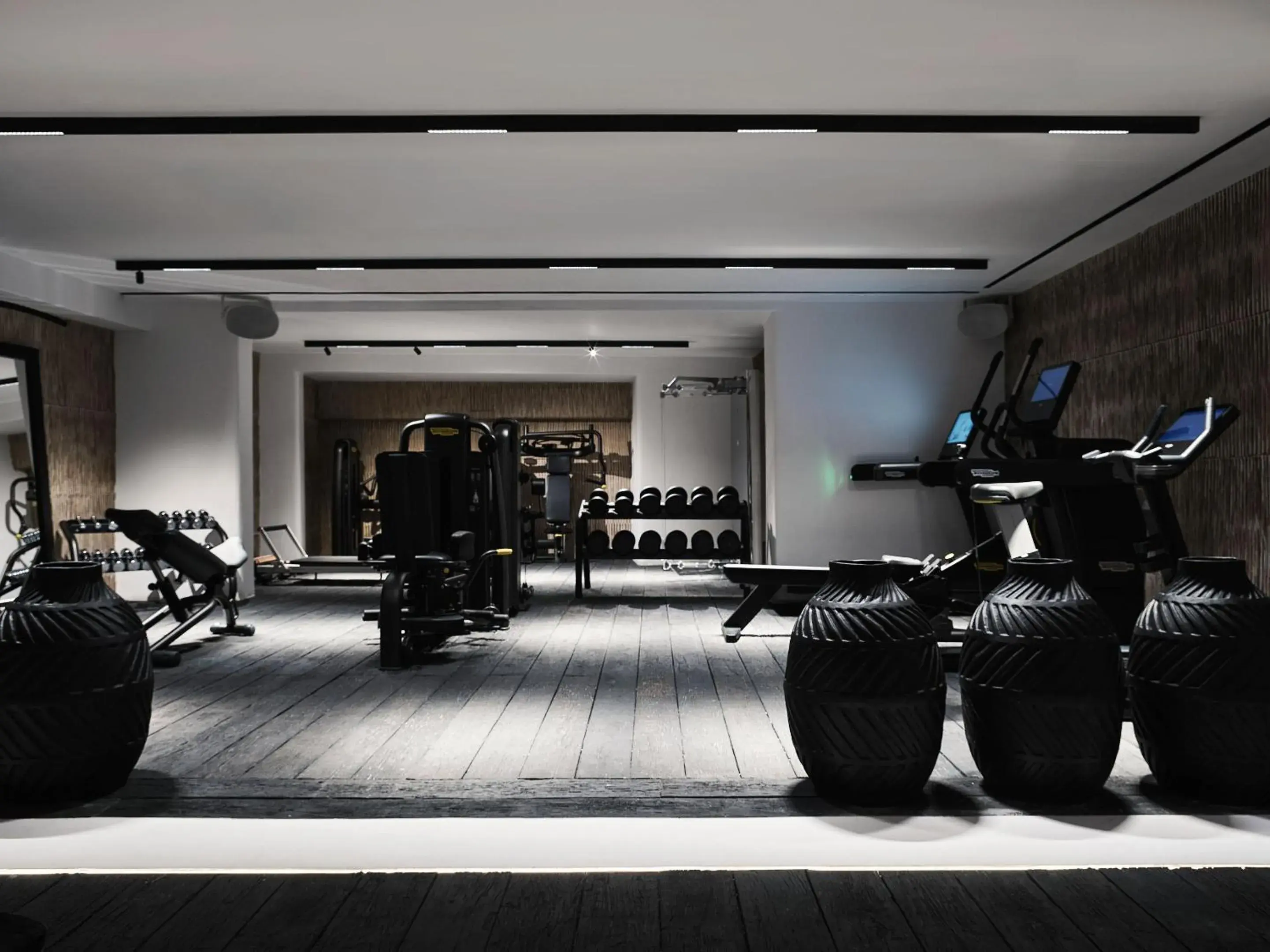 Fitness centre/facilities in Myconian O, a Member of Design Hotels Fitness centre/facilities in Myconian O, a Member of Design Hotels