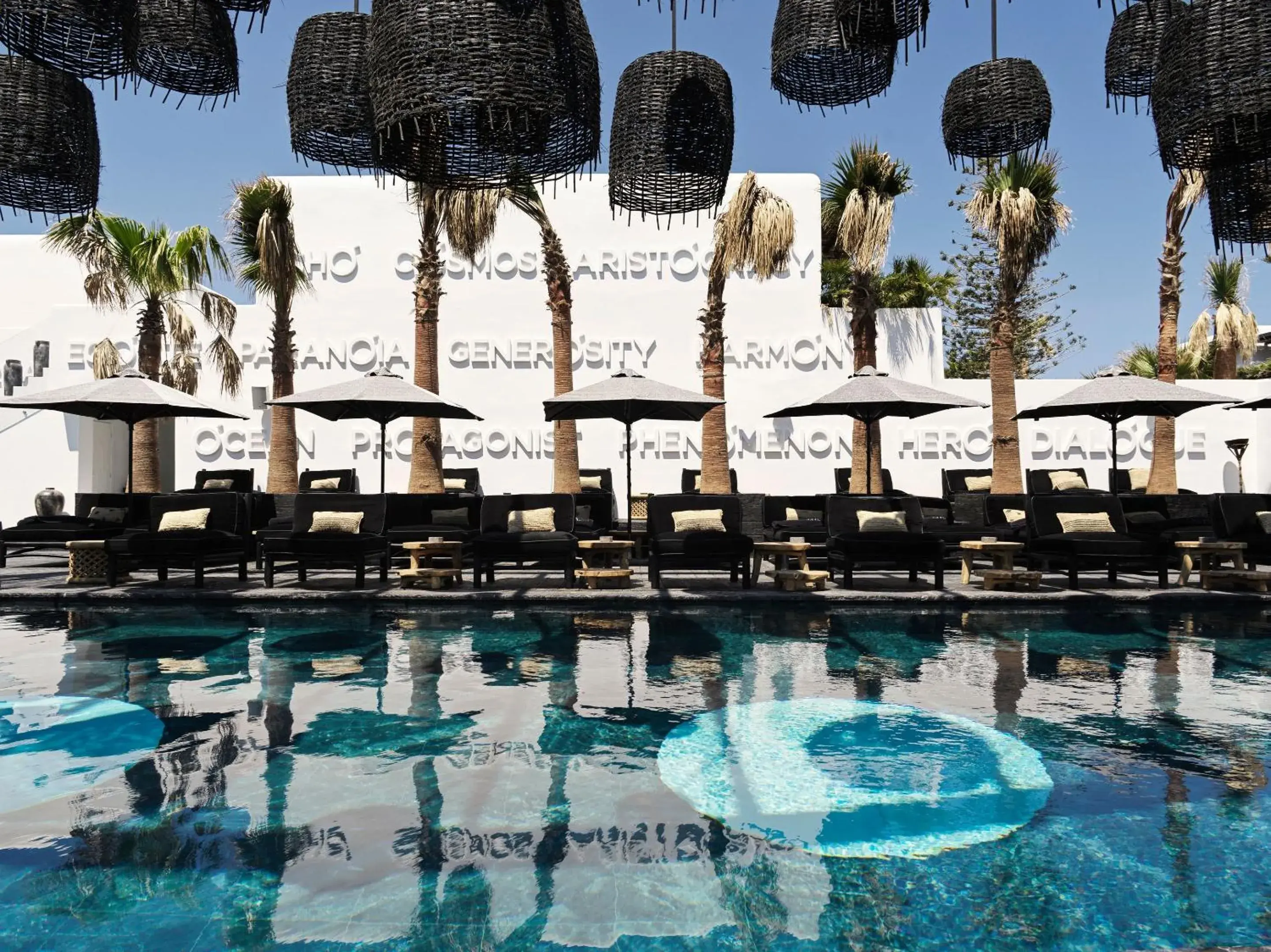 Swimming pool in Myconian O, a Member of Design Hotels Swimming pool in Myconian O, a Member of Design Hotels