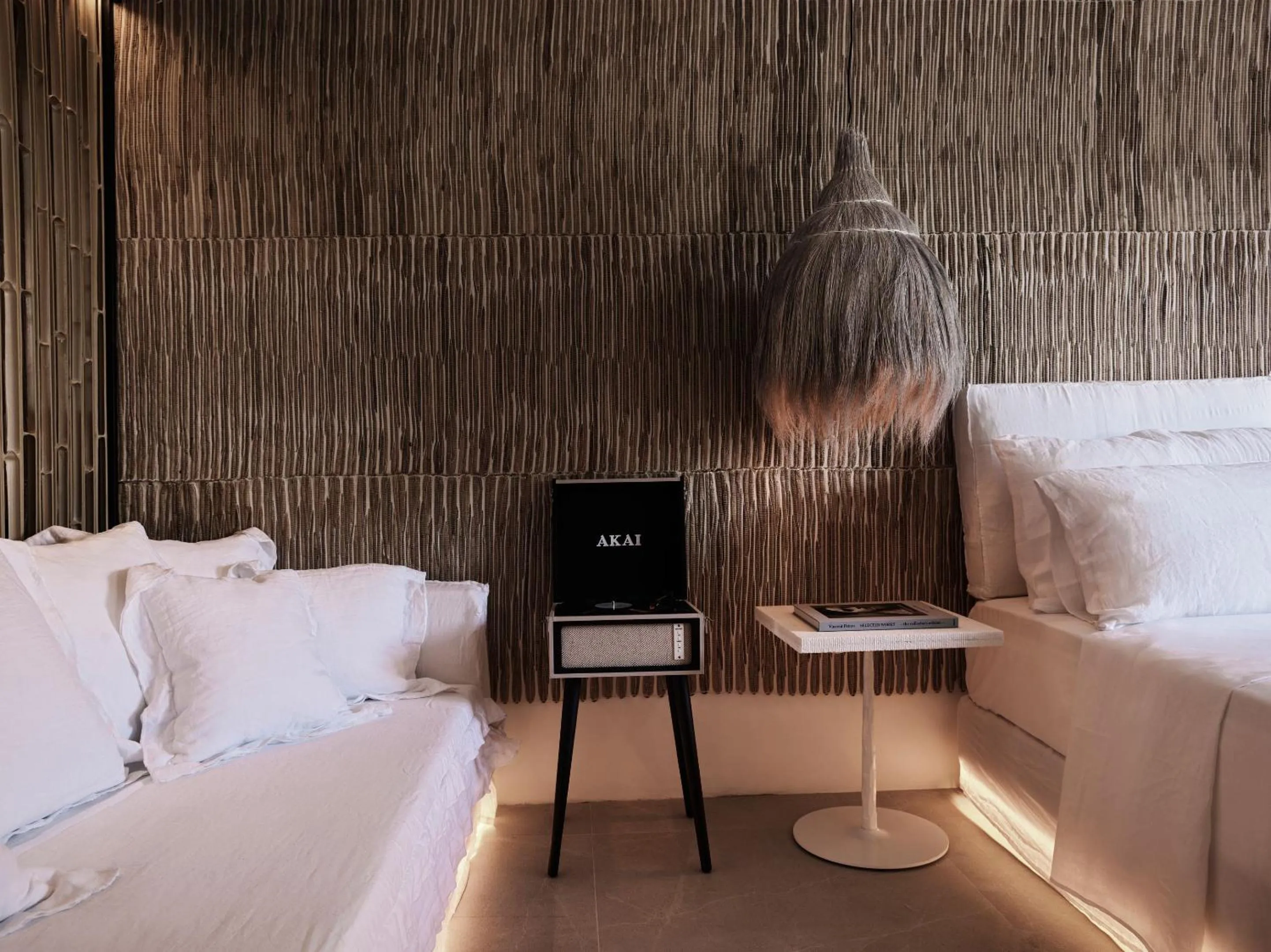 Seating area, Bed in Myconian O, a Member of Design Hotels