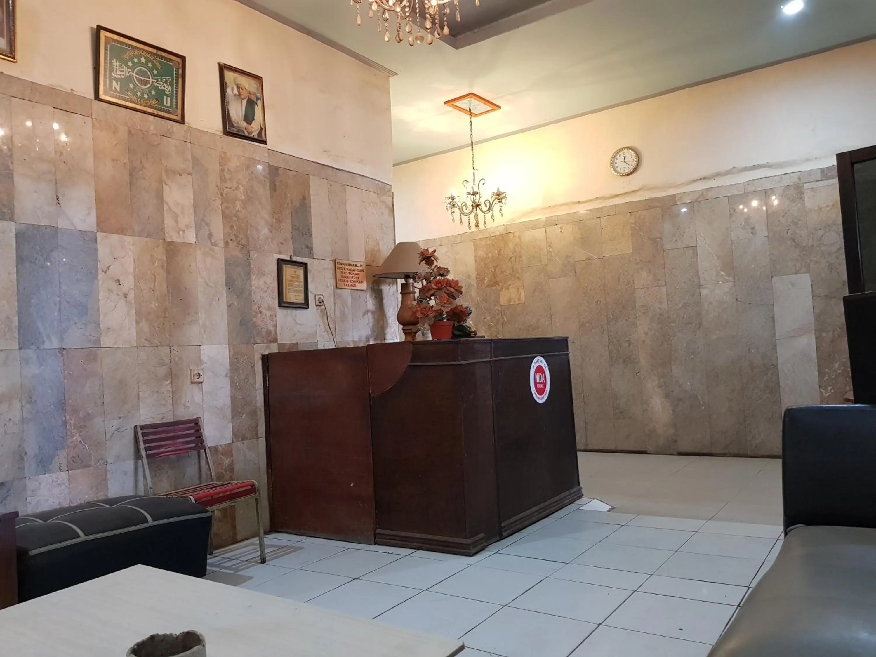 Lobby or reception in Hotel Alifah 2