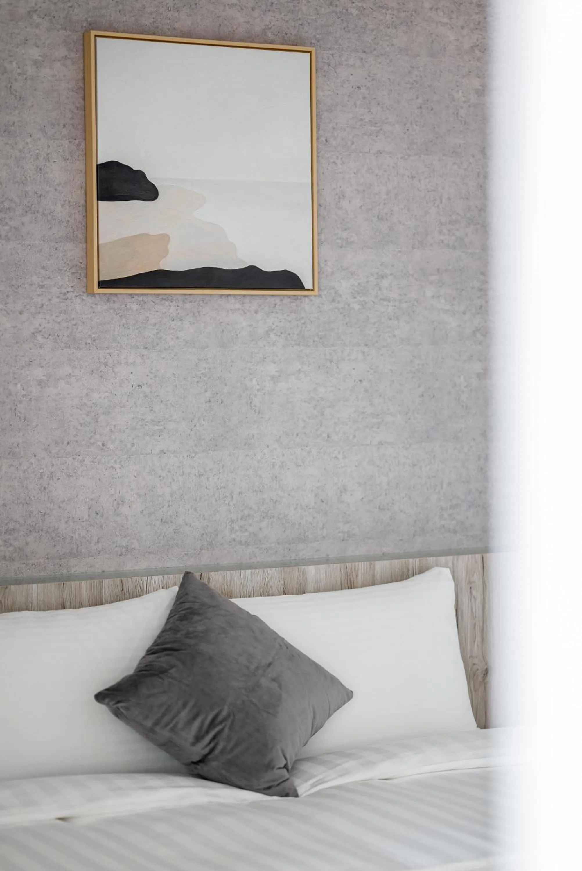 Bed in Penghu SunSea Hall