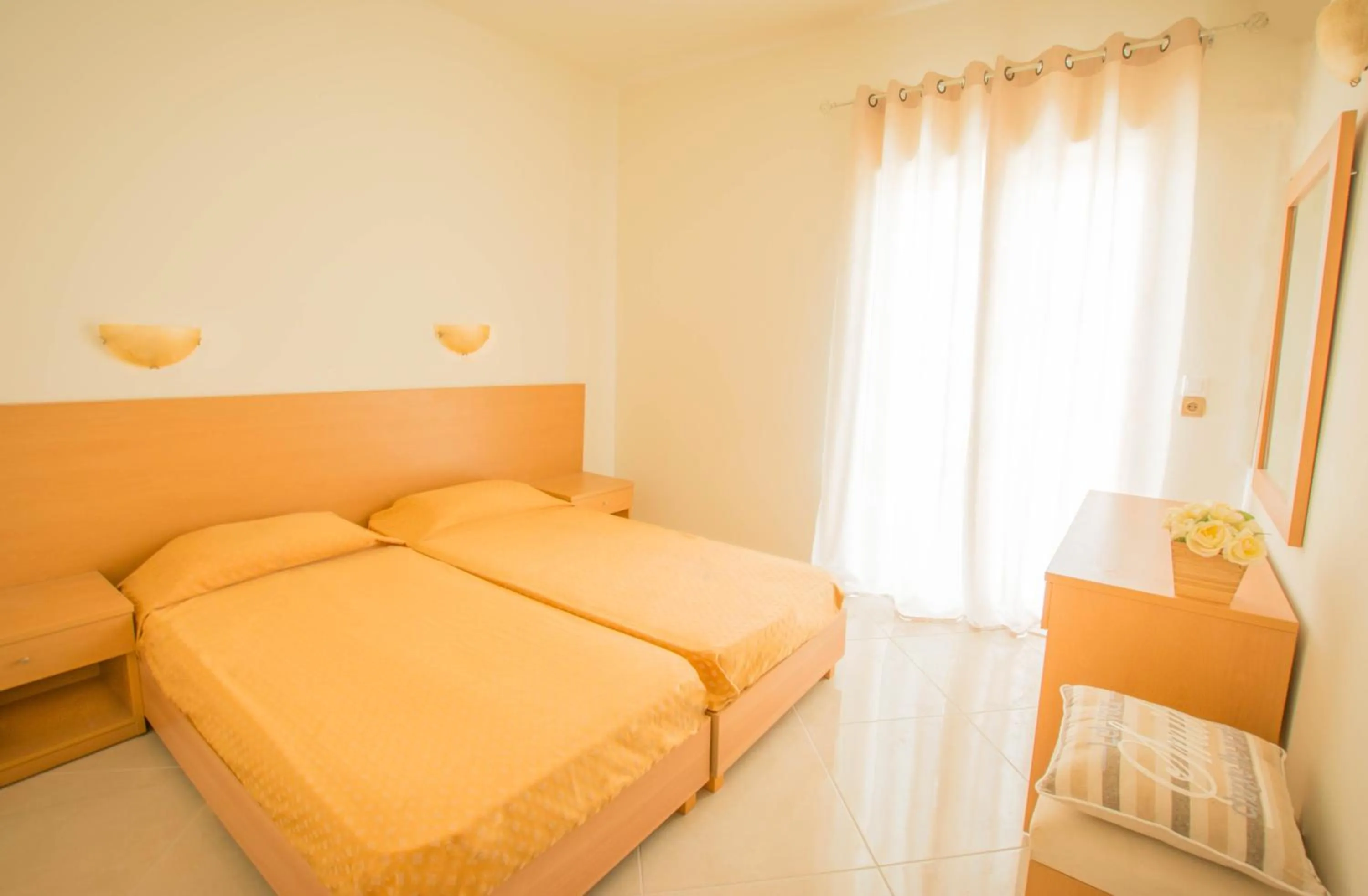 Photo of the whole room, Bed in Frixos Hotel