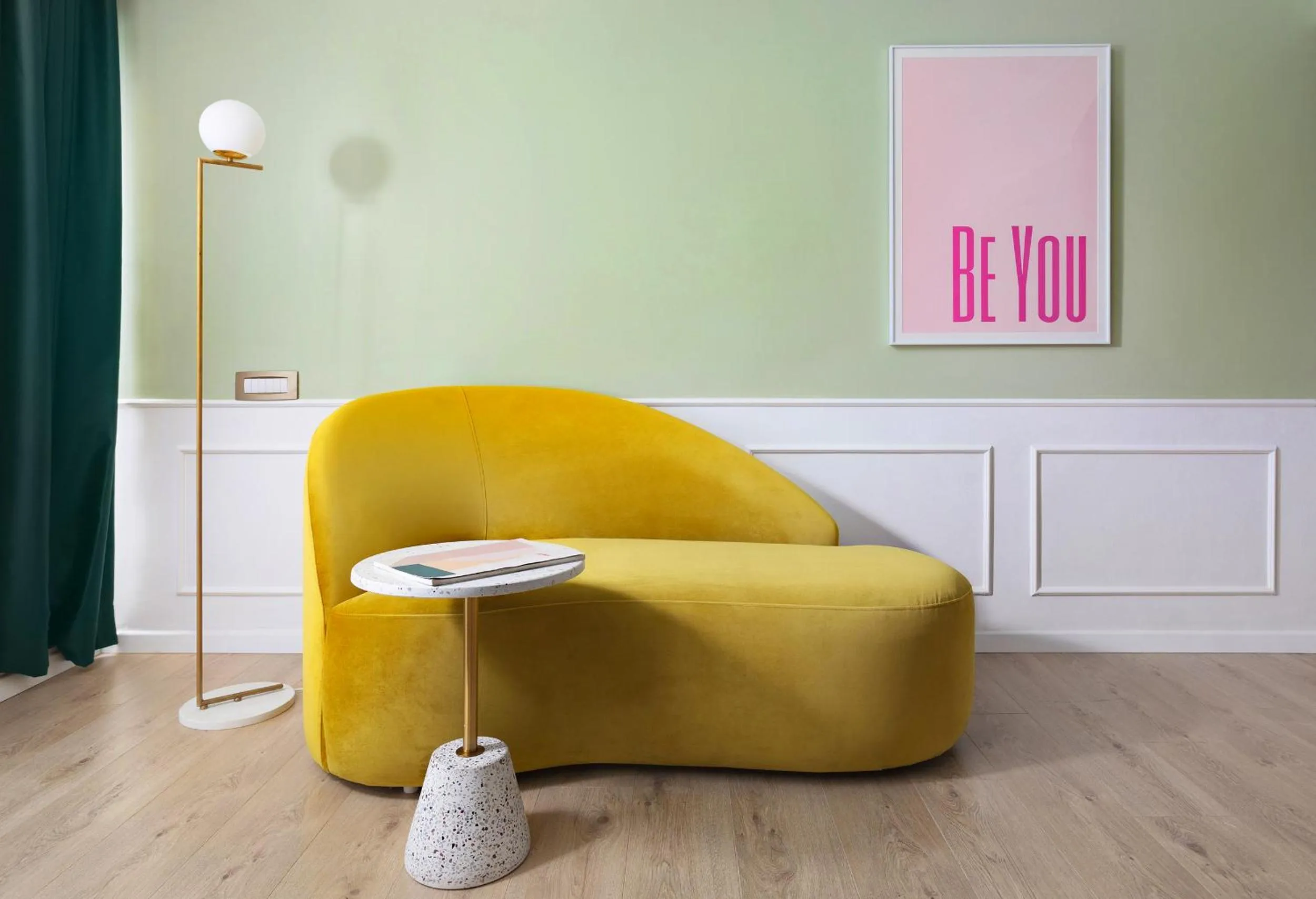 Seating area in De Cardo Boutique