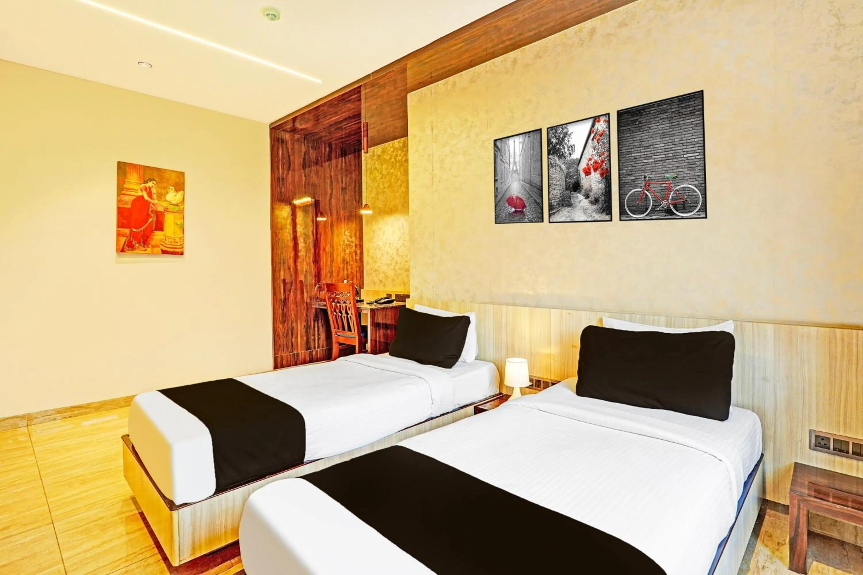 Bedroom, Bed in Townhouse Indiranagar Formerly Leela Park Domlur