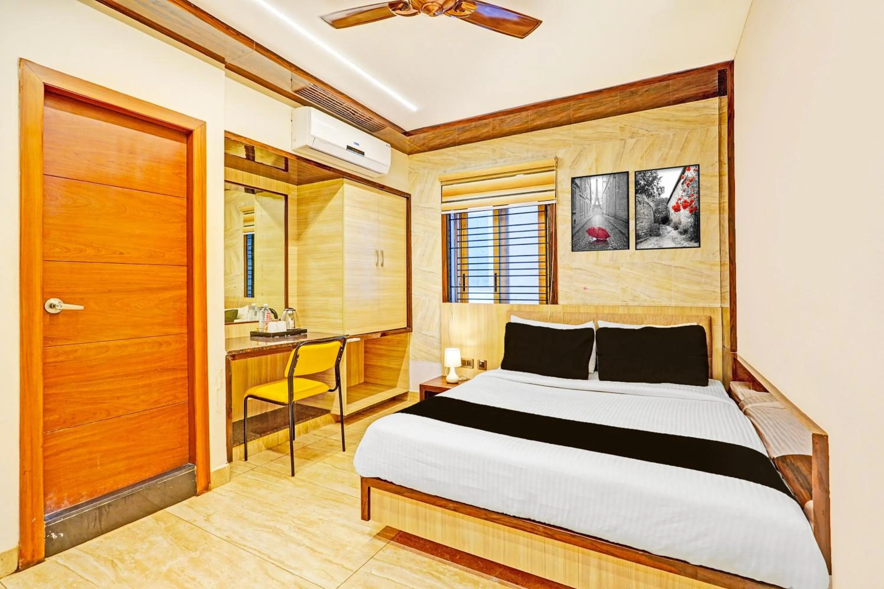 Bedroom, Bed in Townhouse Indiranagar Formerly Leela Park Domlur