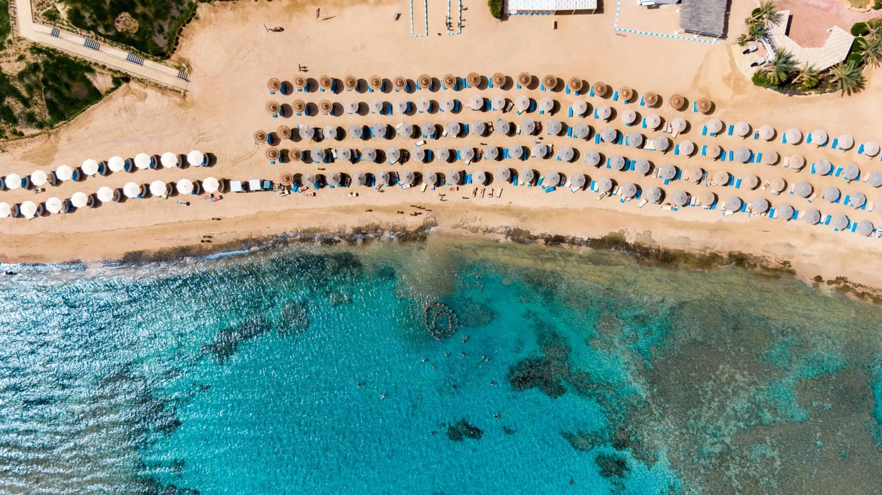 Beach in Fantazia Resort Marsa Alam