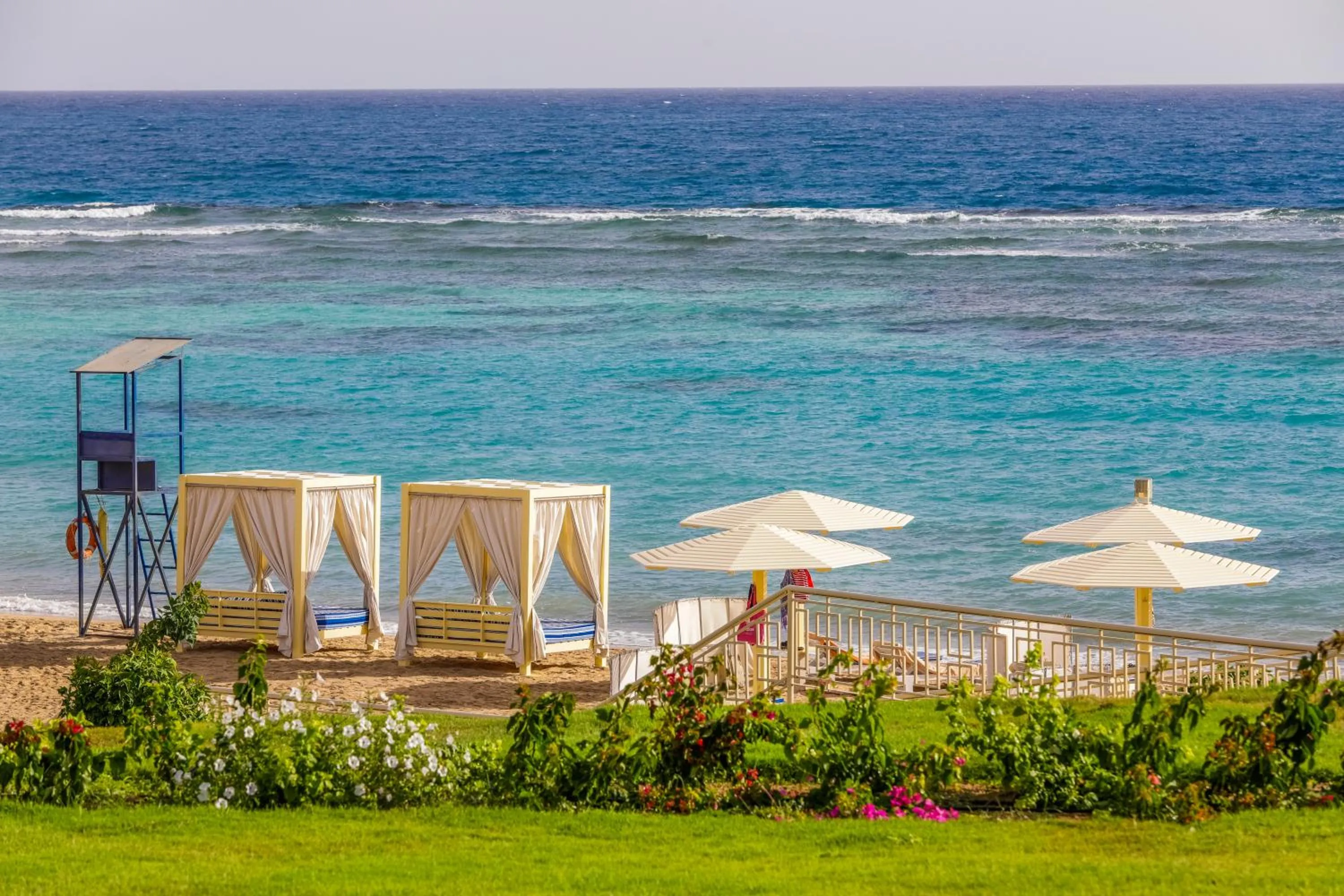 Beach in Fantazia Resort Marsa Alam