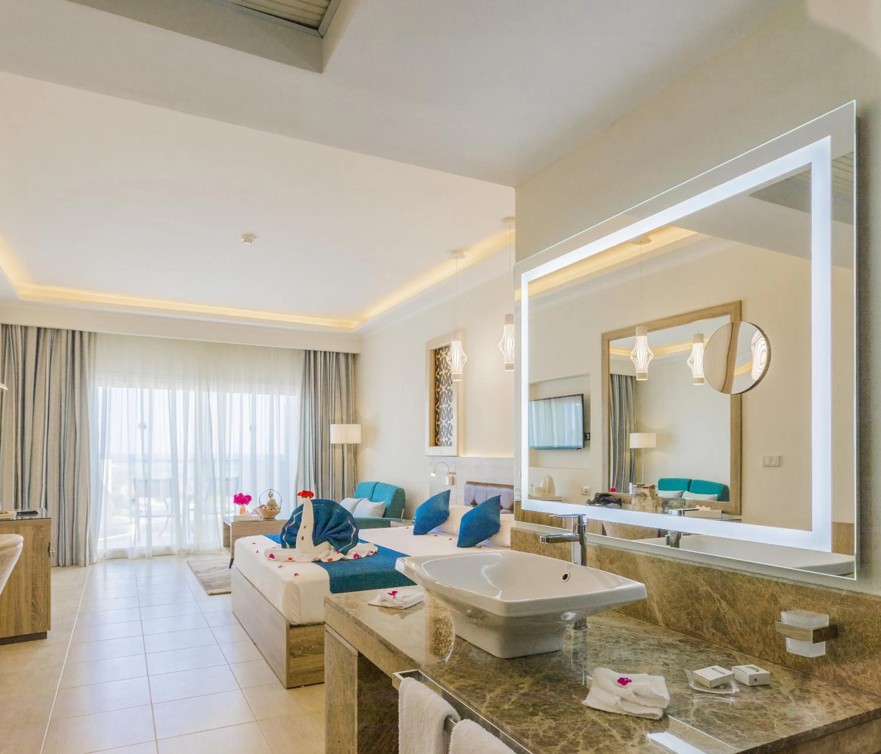 Bedroom in Fantazia Resort Marsa Alam