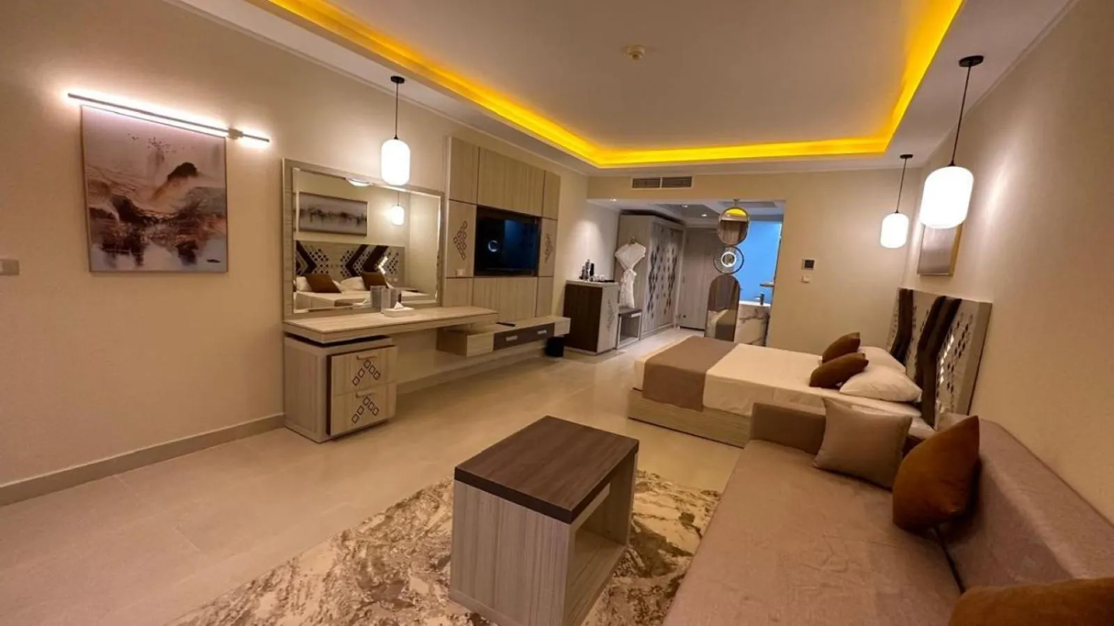 Bedroom, Bed in Fantazia Resort Marsa Alam