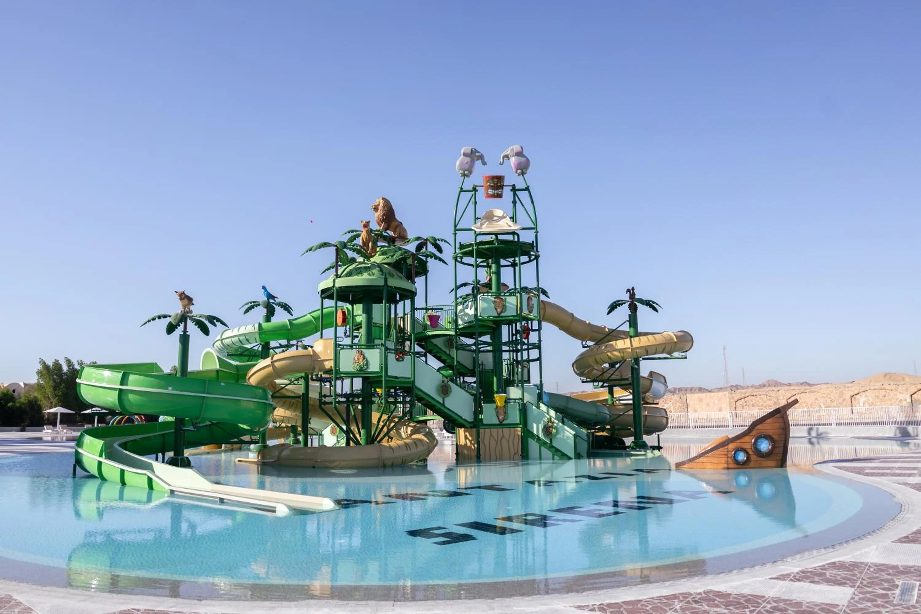 Aqua park in Fantazia Resort Marsa Alam