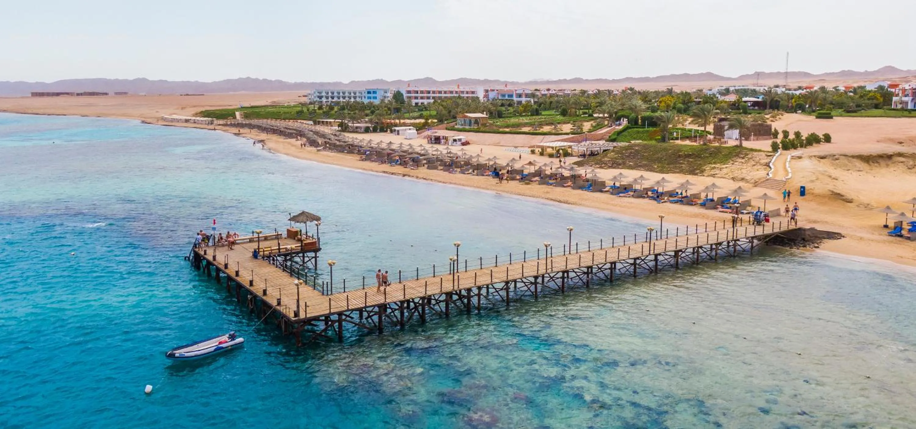 Beach in Fantazia Resort Marsa Alam