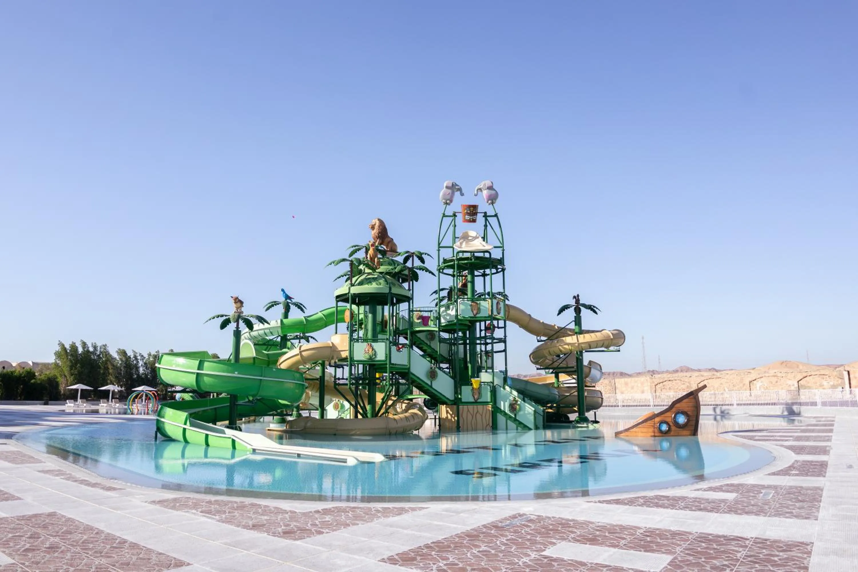 Aqua park in Fantazia Resort Marsa Alam