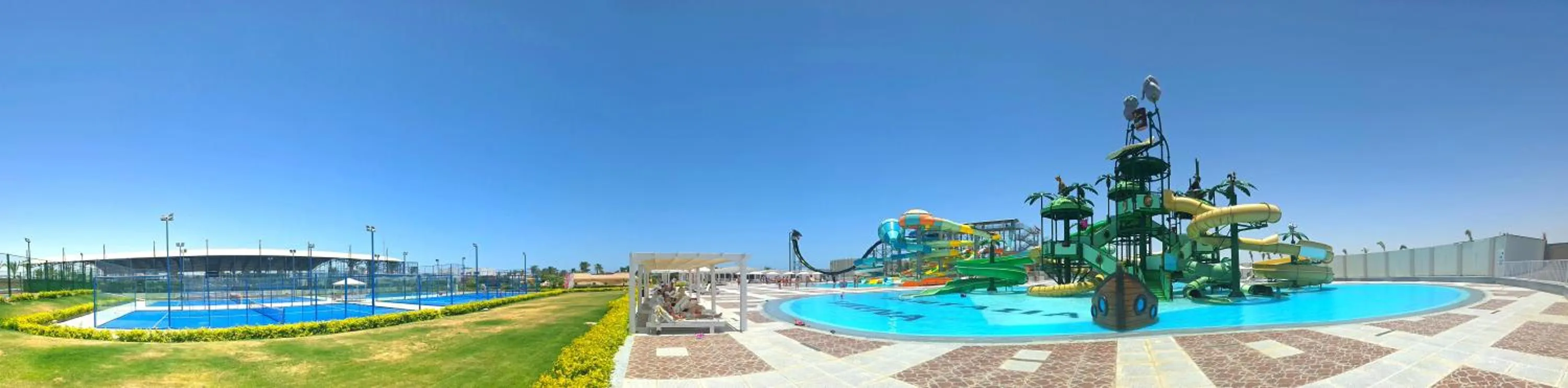 Aqua park in Fantazia Resort Marsa Alam