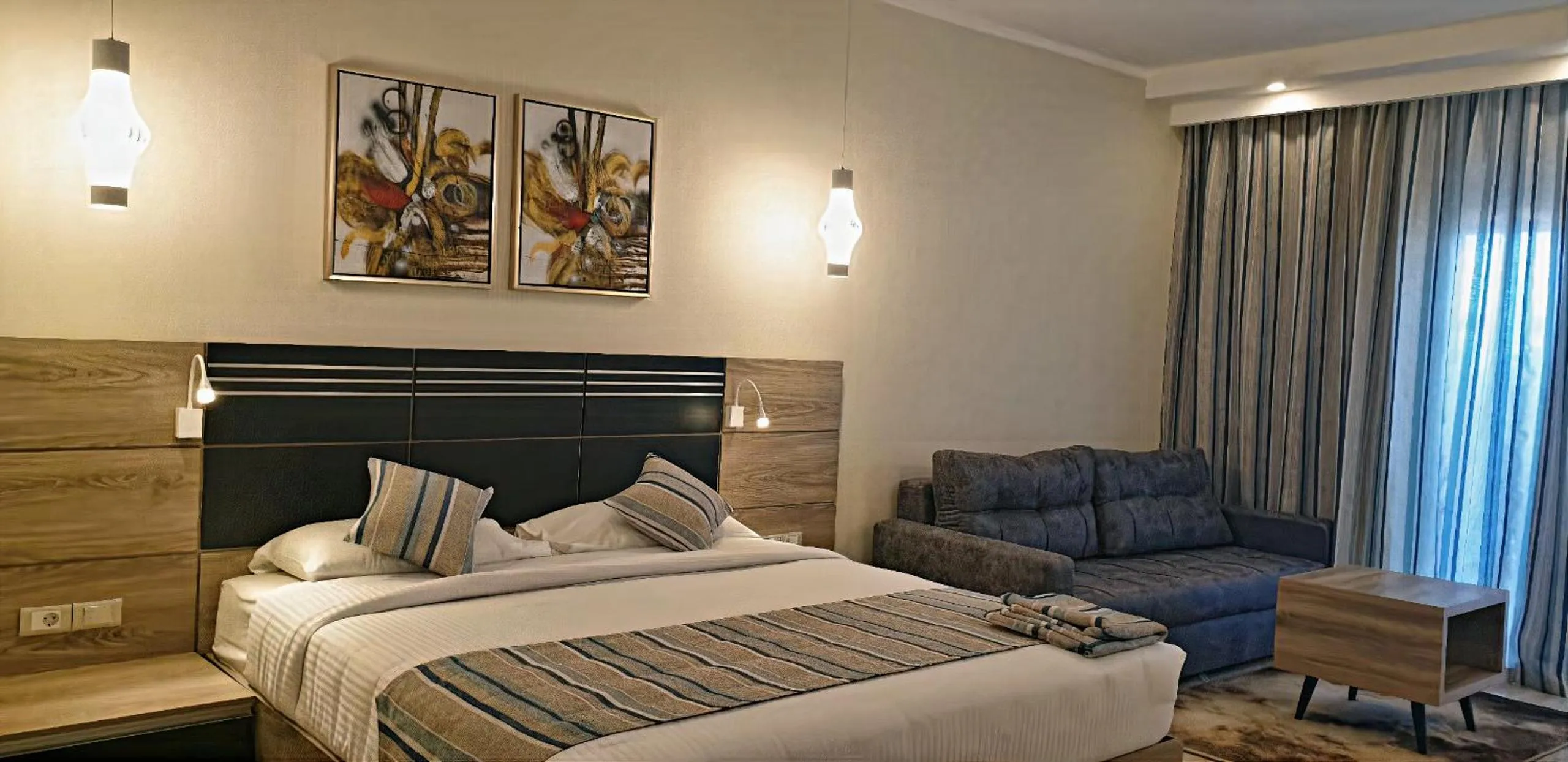 Bedroom, Bed in Fantazia Resort Marsa Alam