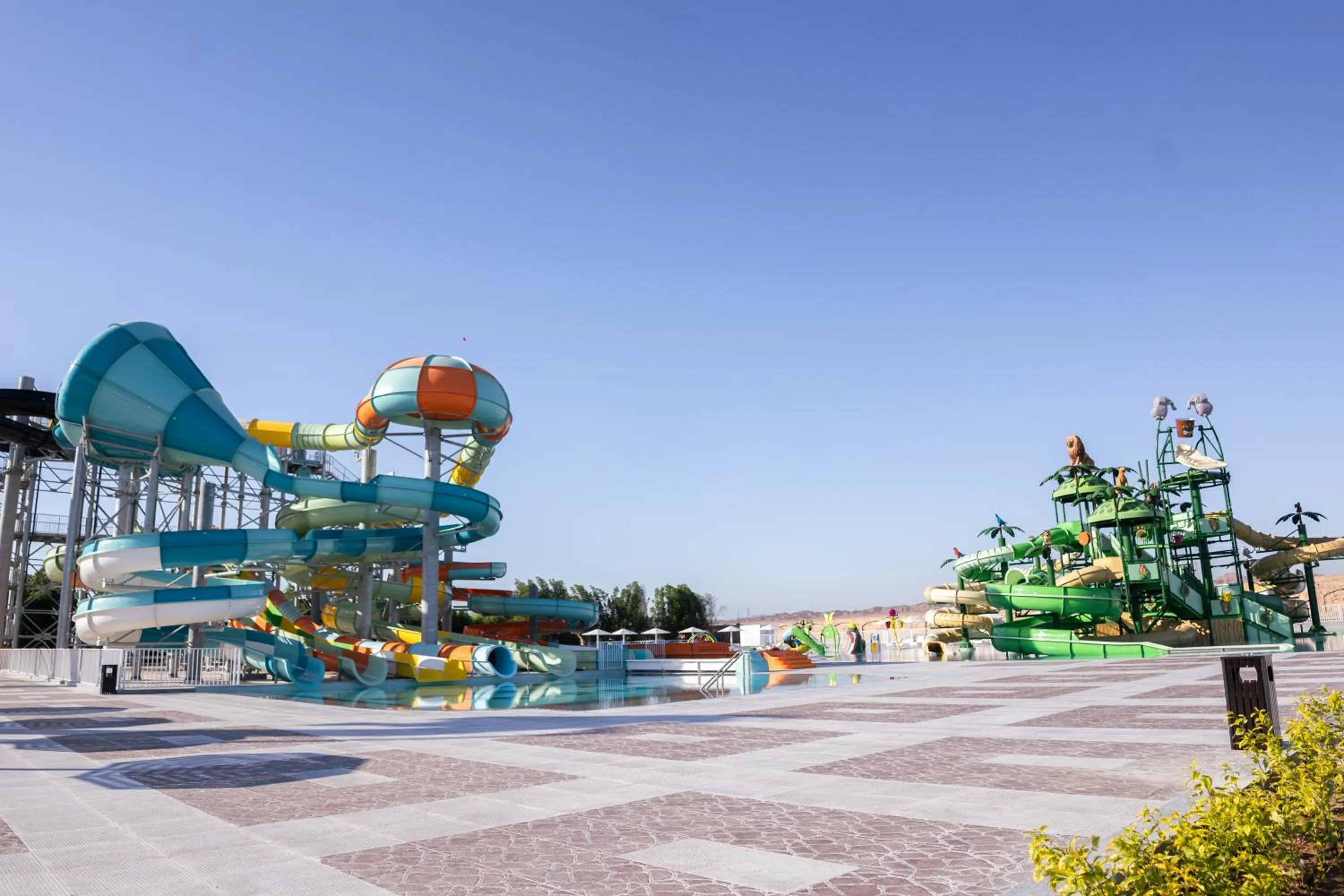 Aqua park in Fantazia Resort Marsa Alam