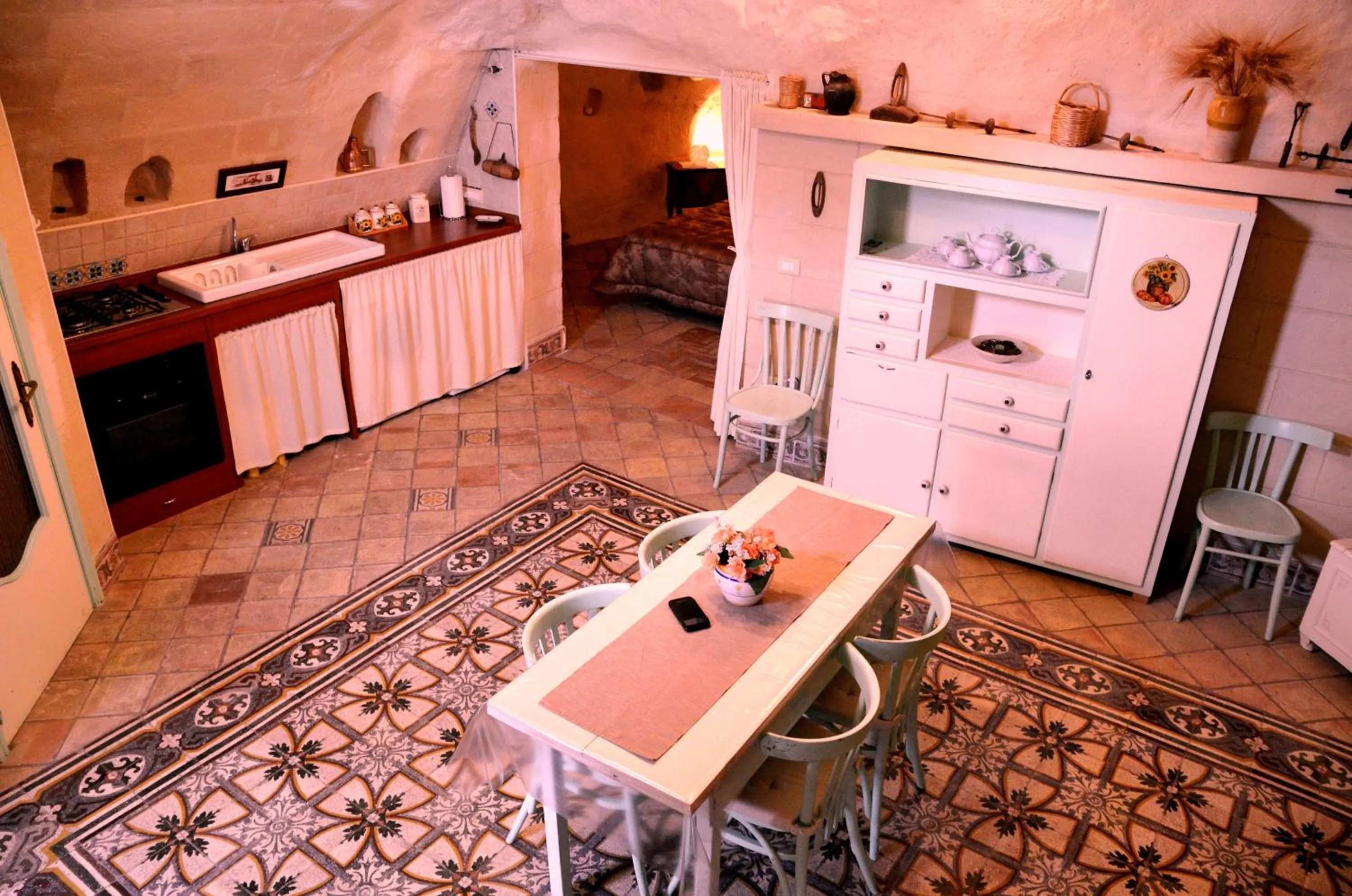 Dining area in Casa Contini
