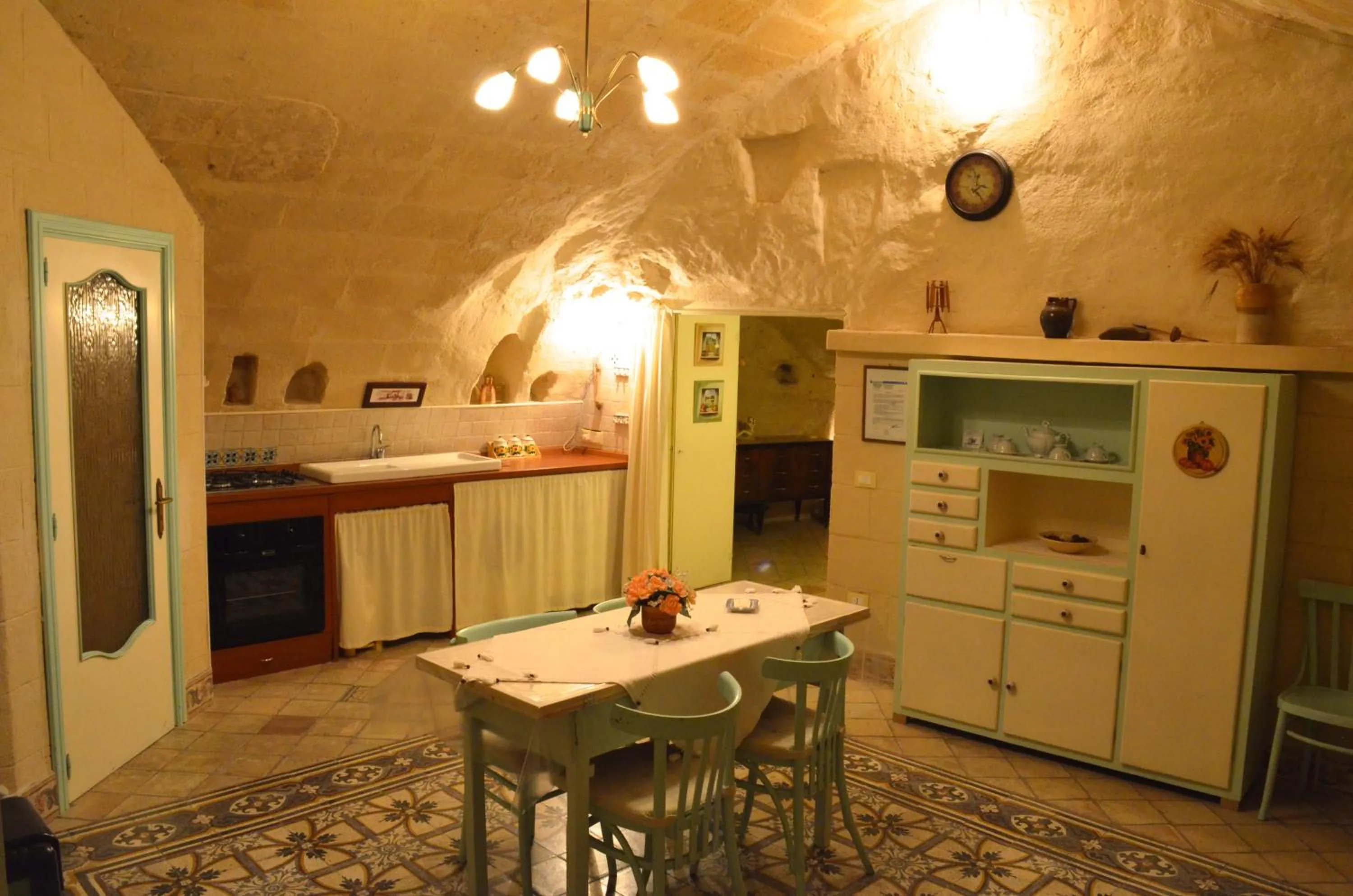 Dining area in Casa Contini