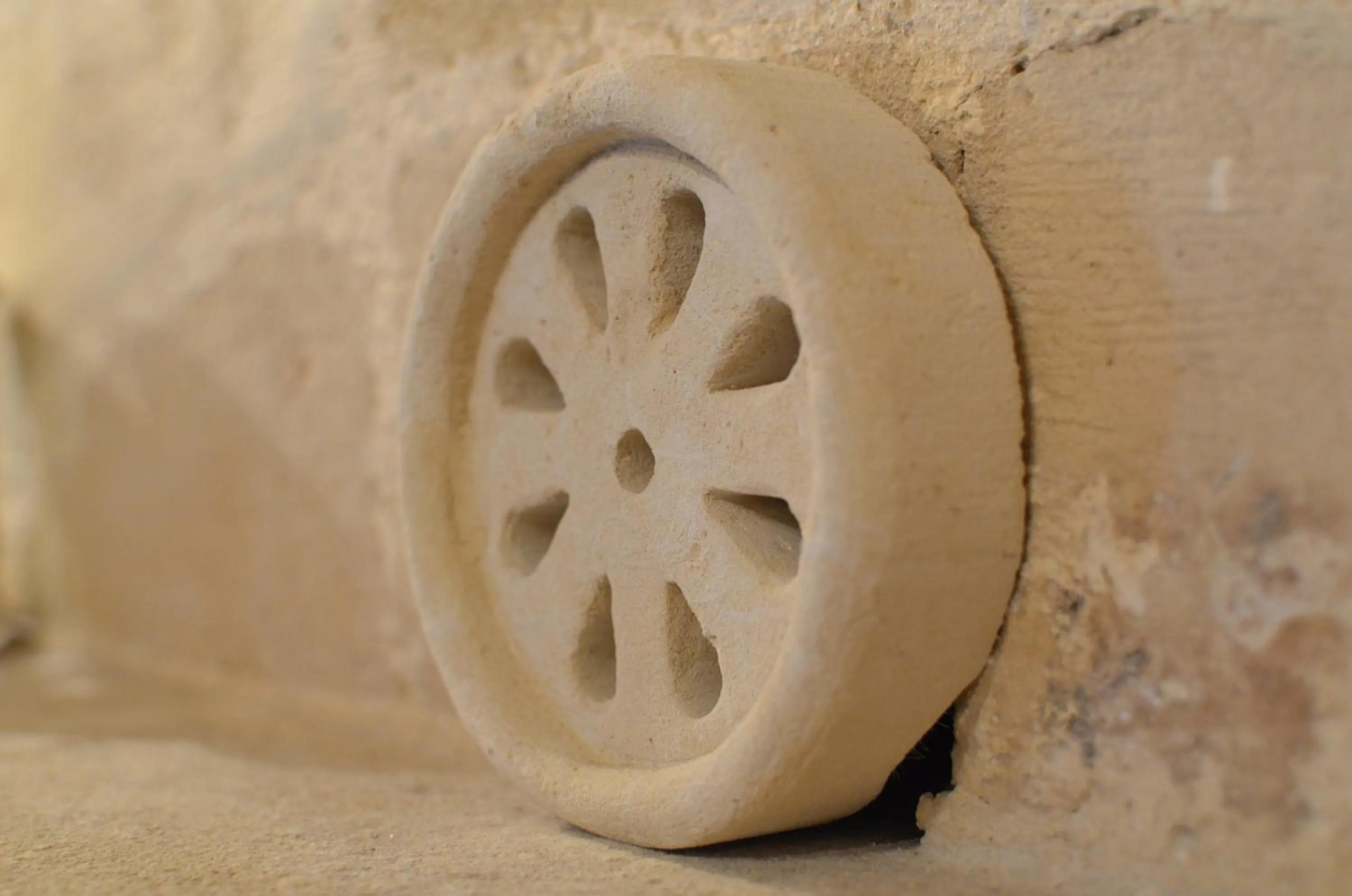 Decorative detail in Casa Contini