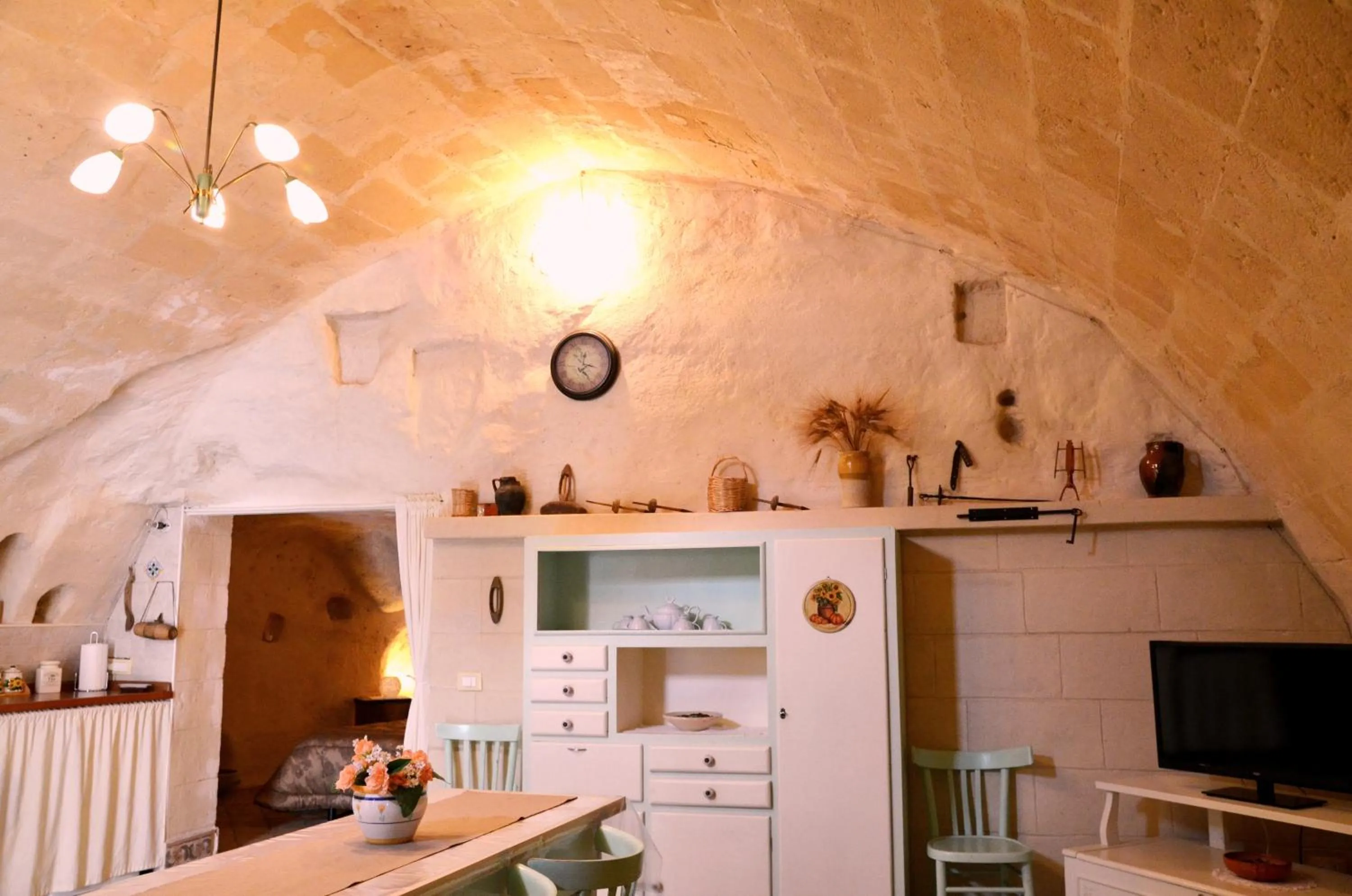 Dining area in Casa Contini