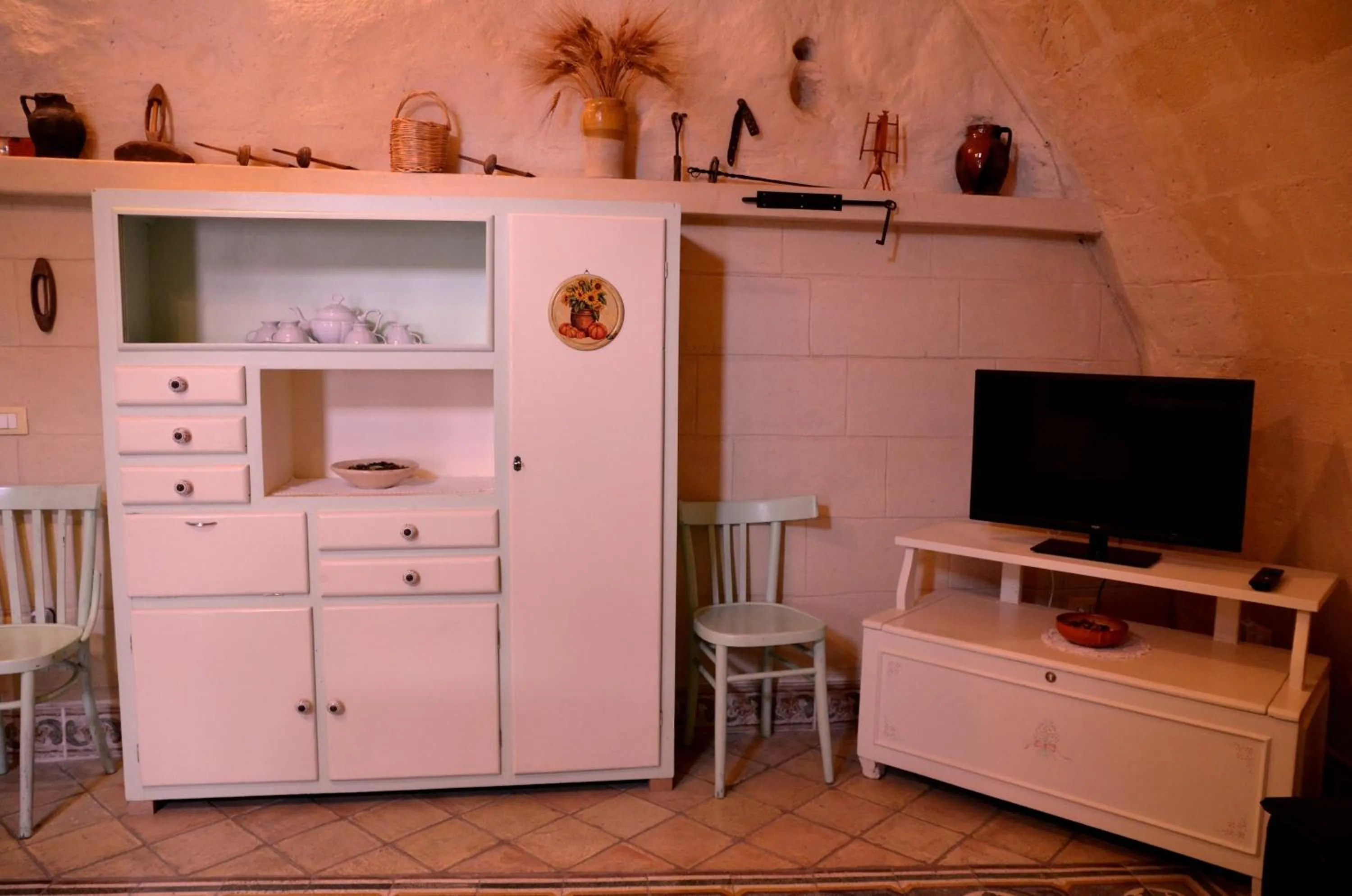 Dining area in Casa Contini