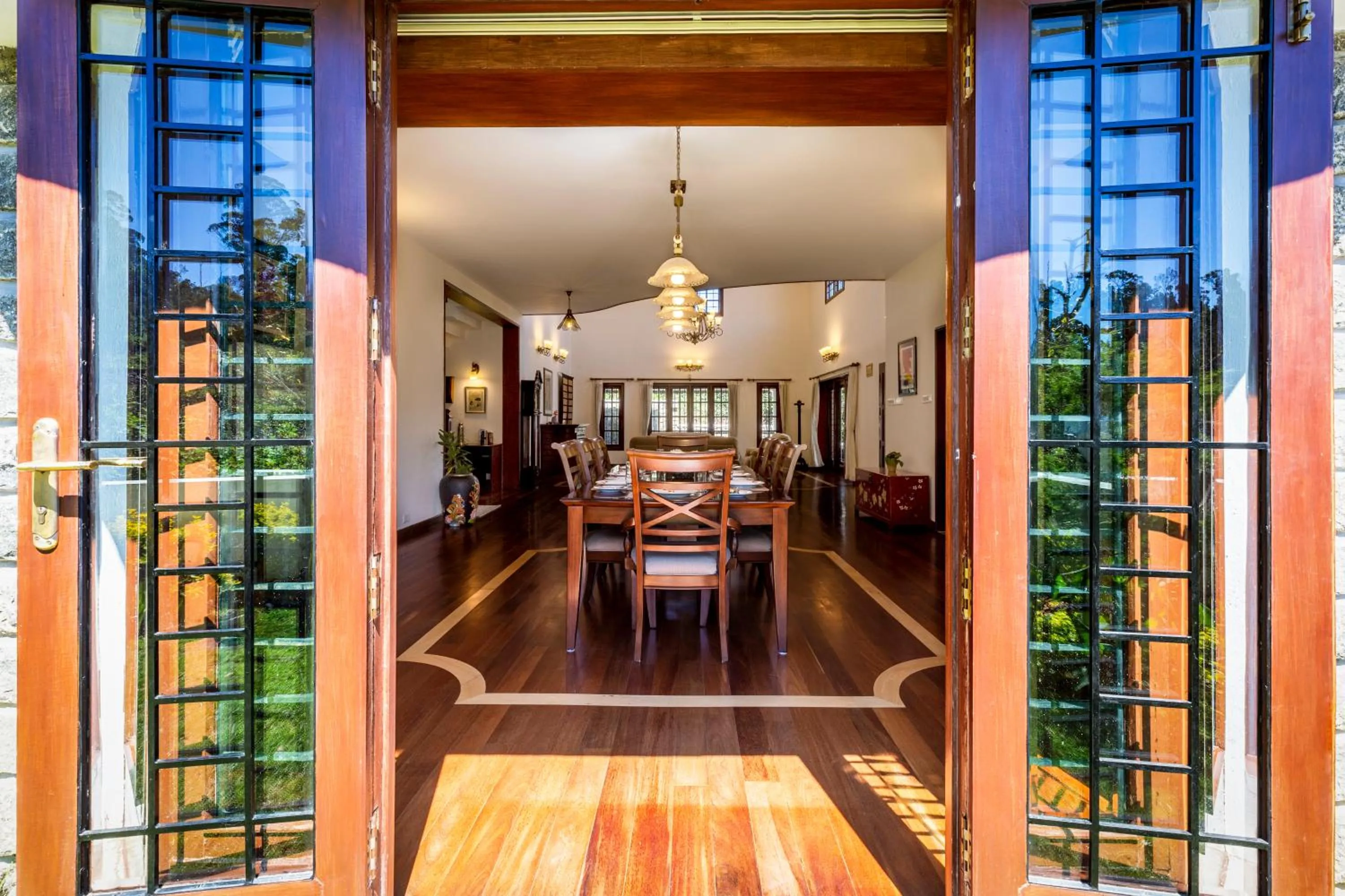 Dining area in amã Stays & Trails Kumara Villa , Kodaikanal