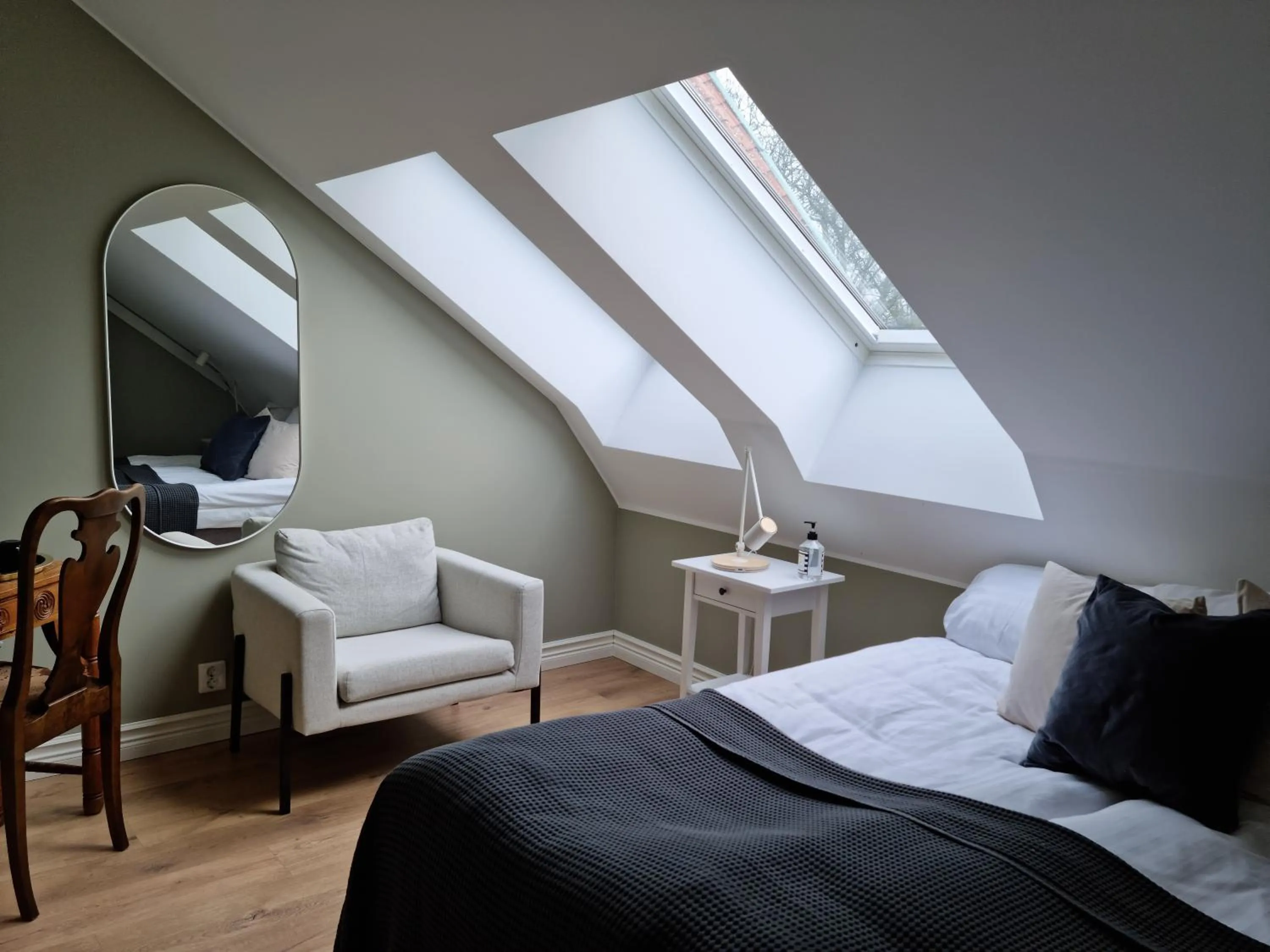 Bed in Hotell Stavstensgården