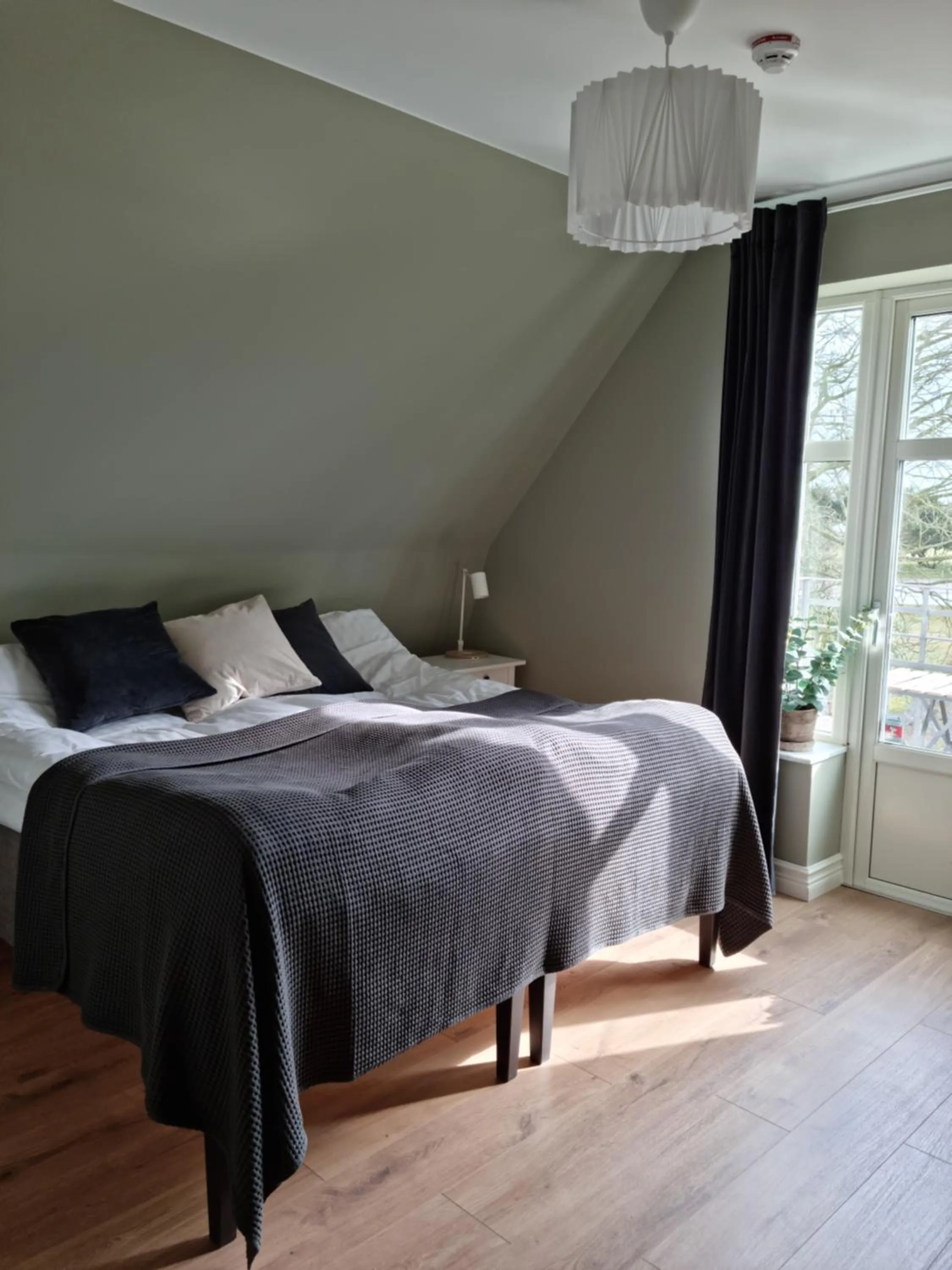 Bed in Hotell Stavstensgården