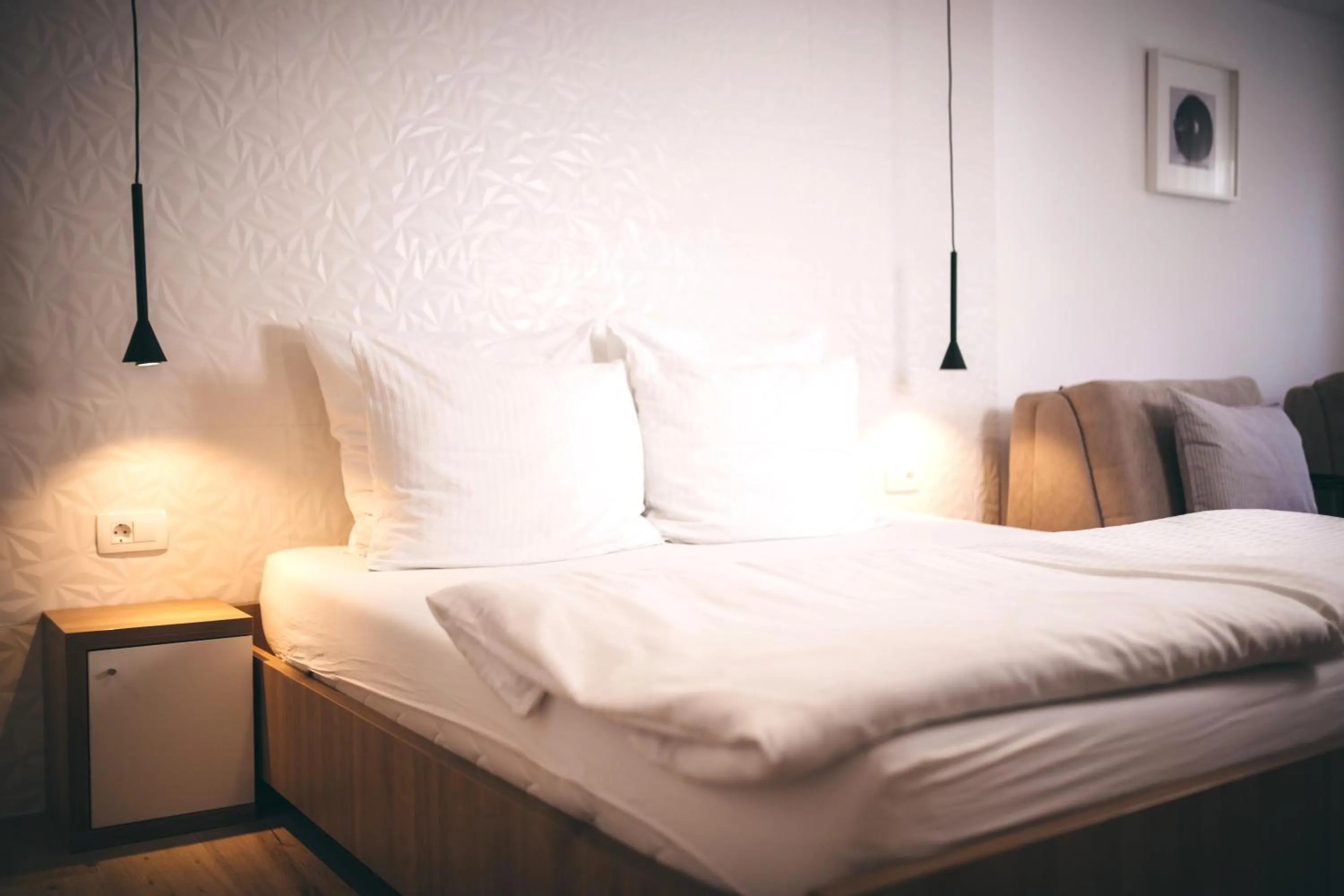 Bed in City Apartment One