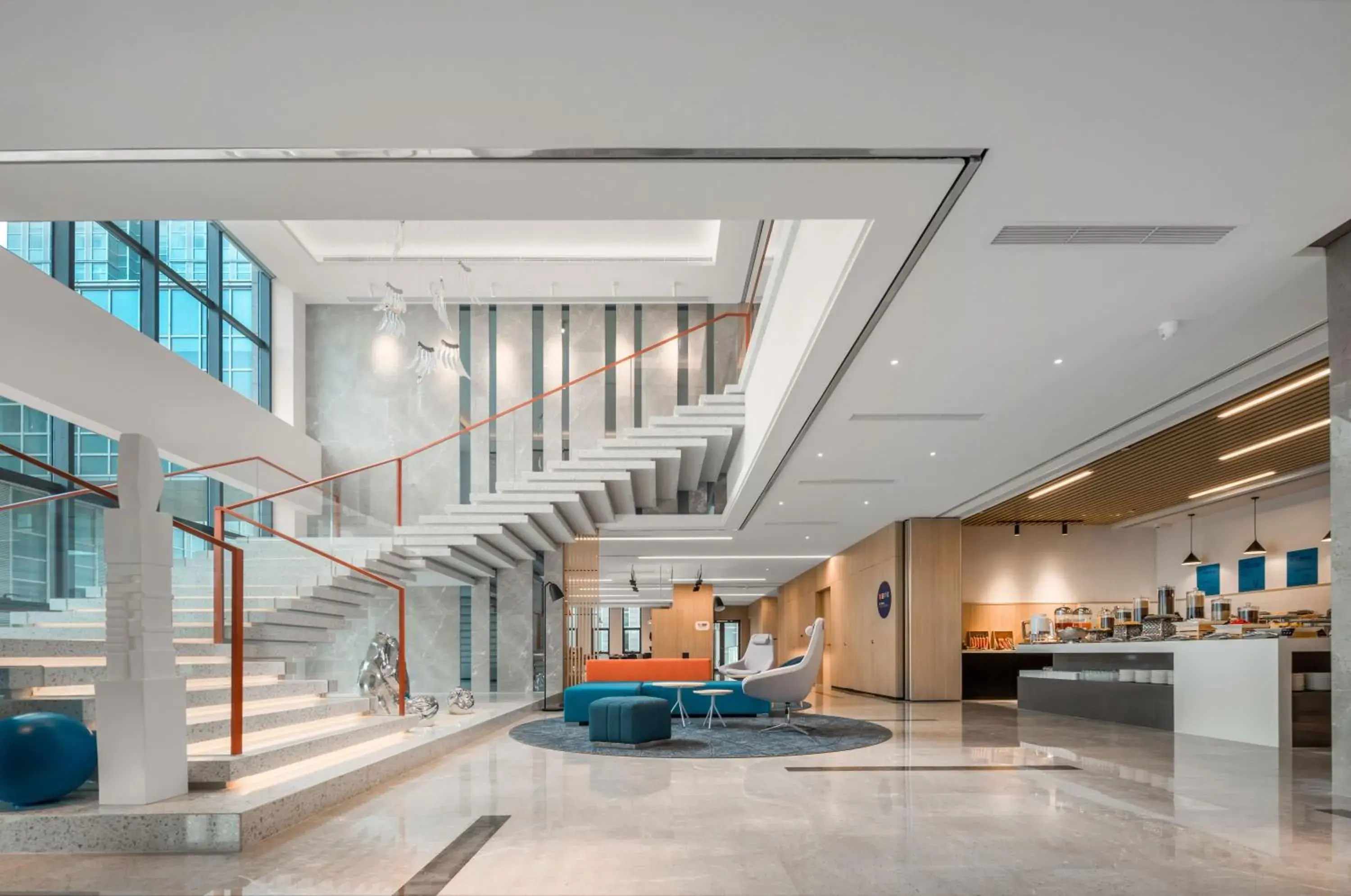 Property building in Holiday Inn Express Rongcheng Science and Technology Park Property building in Holiday Inn Express Rongcheng Science and Technology Park