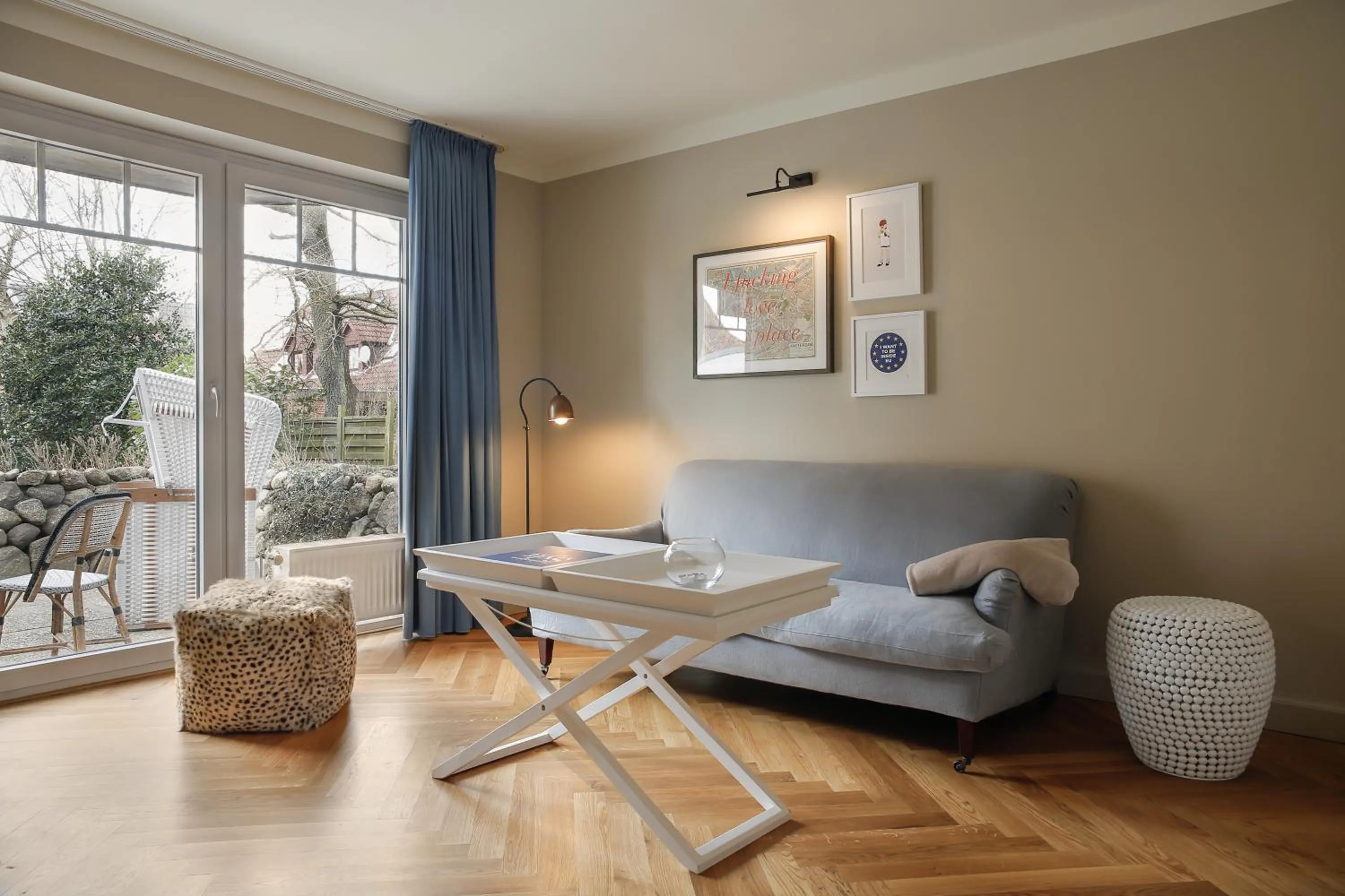 Living room in Mimosa House