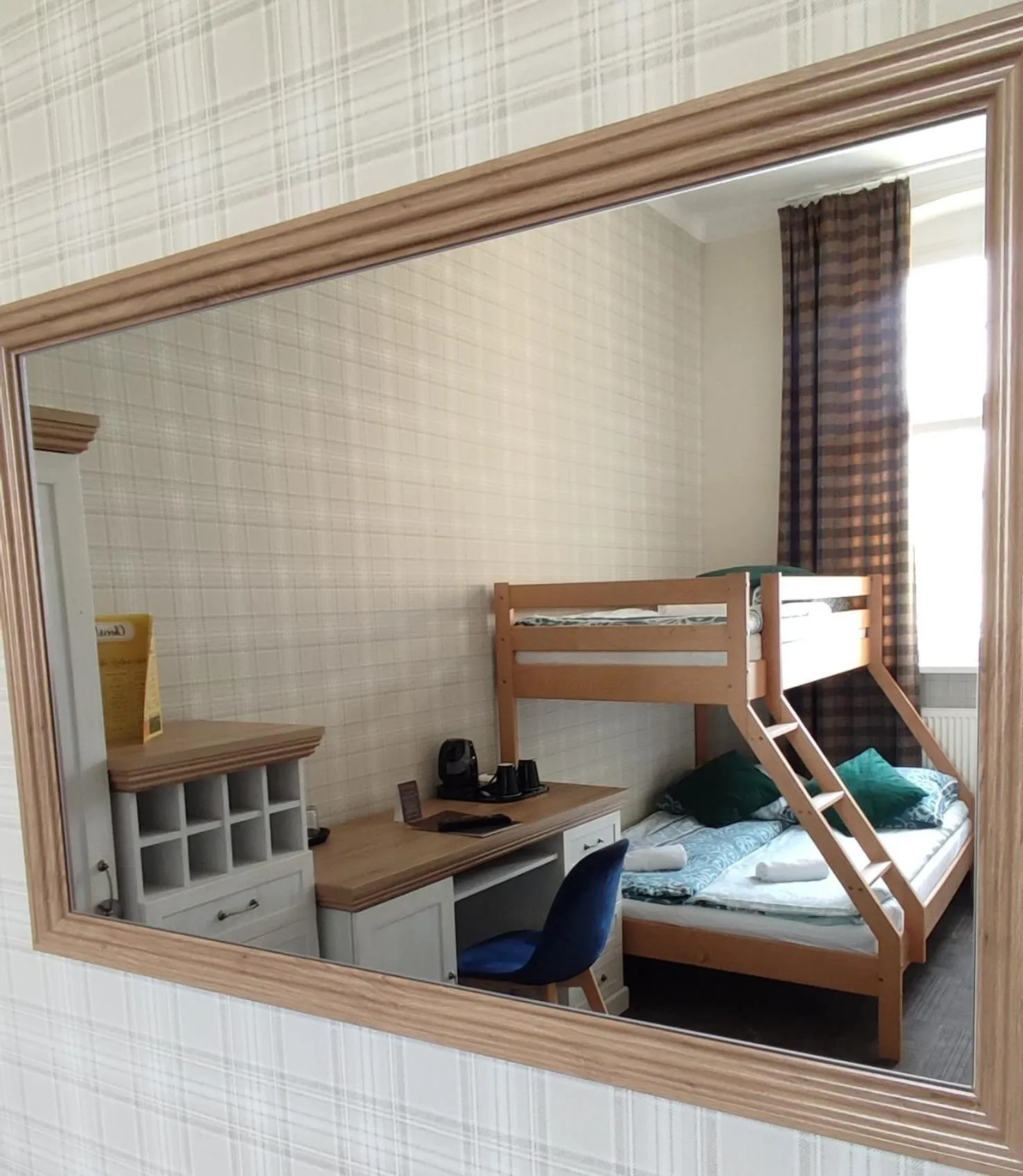 View (from property/room) in Hostel Night o'clock