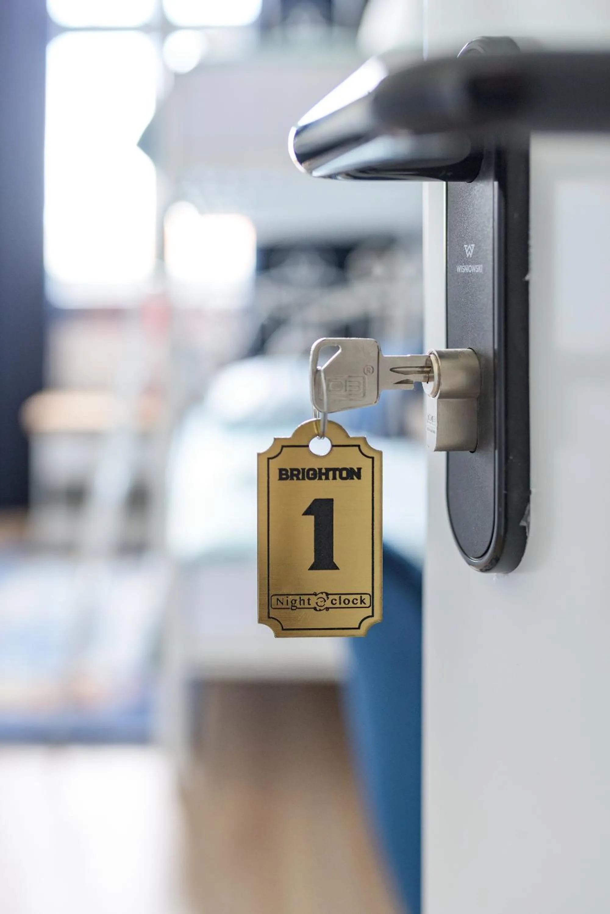 Logo/Certificate/Sign in Hostel Night o'clock