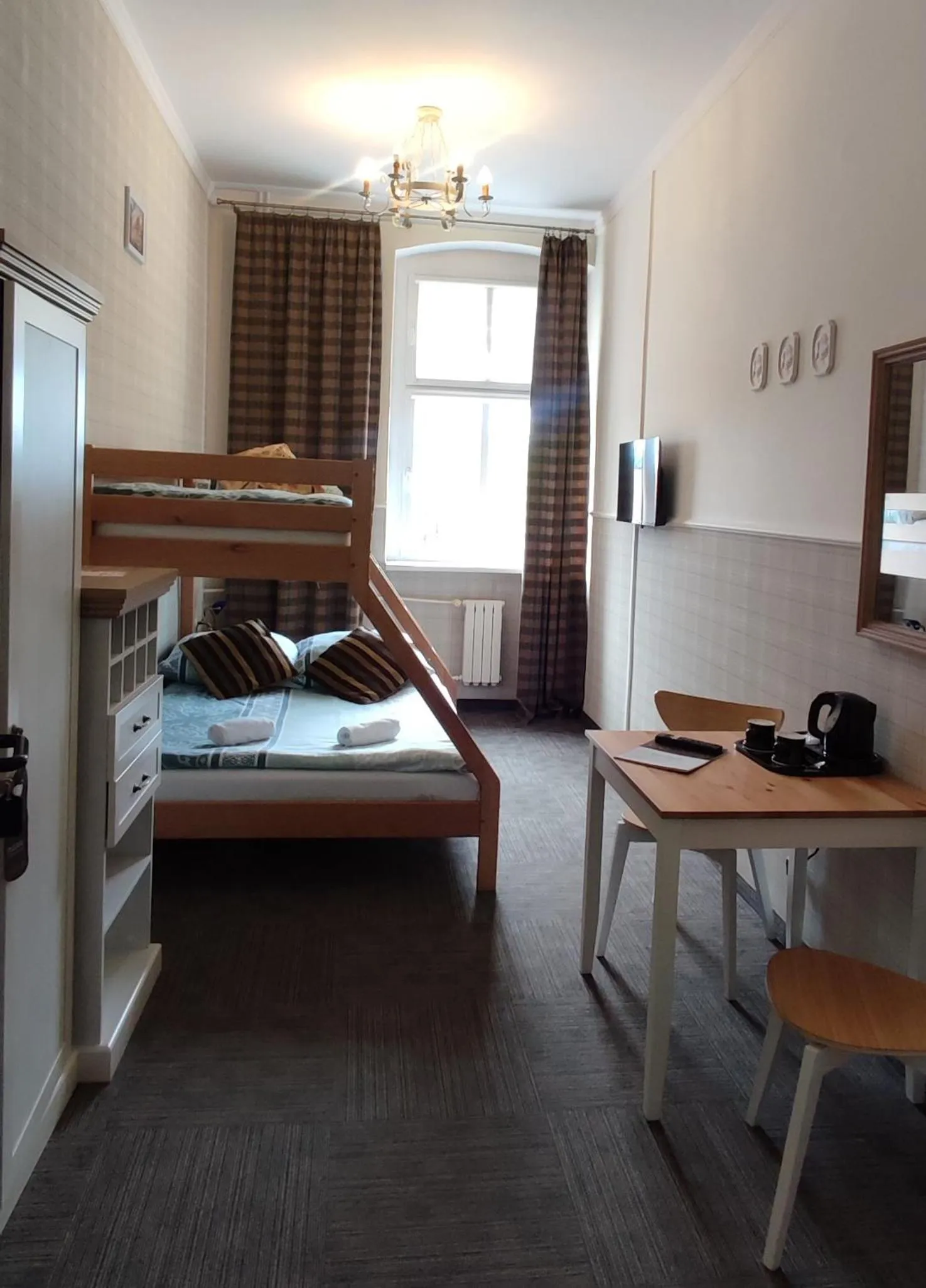 View (from property/room) in Hostel Night o'clock