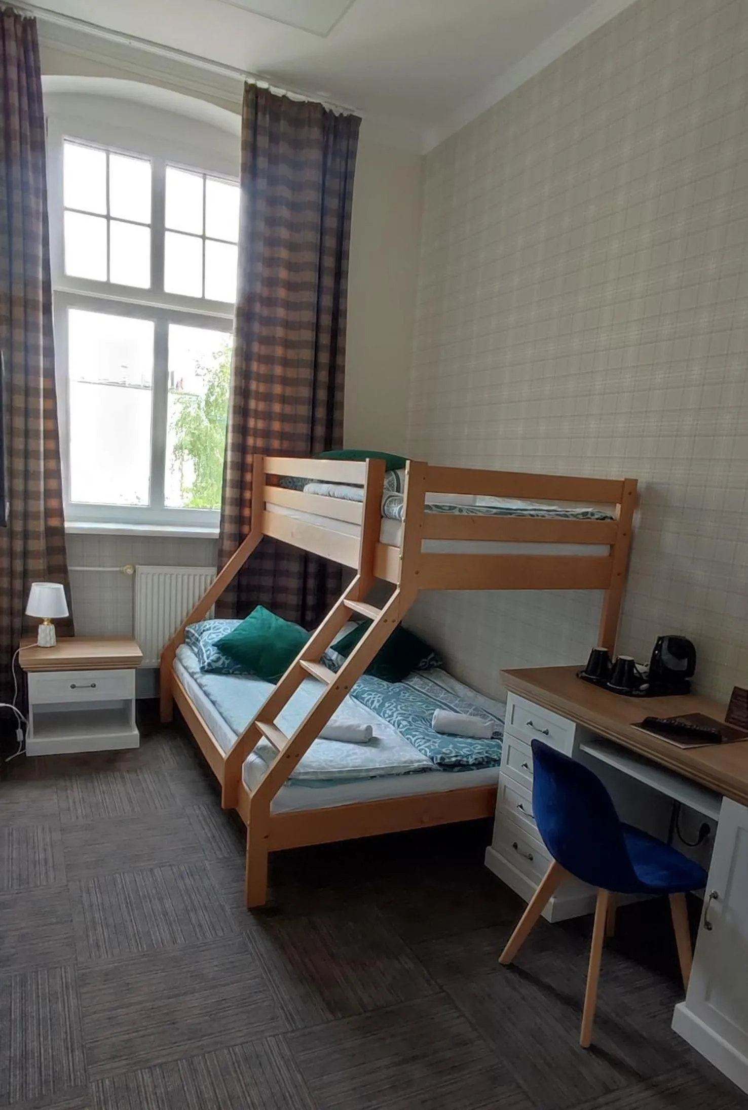 View (from property/room) in Hostel Night o'clock