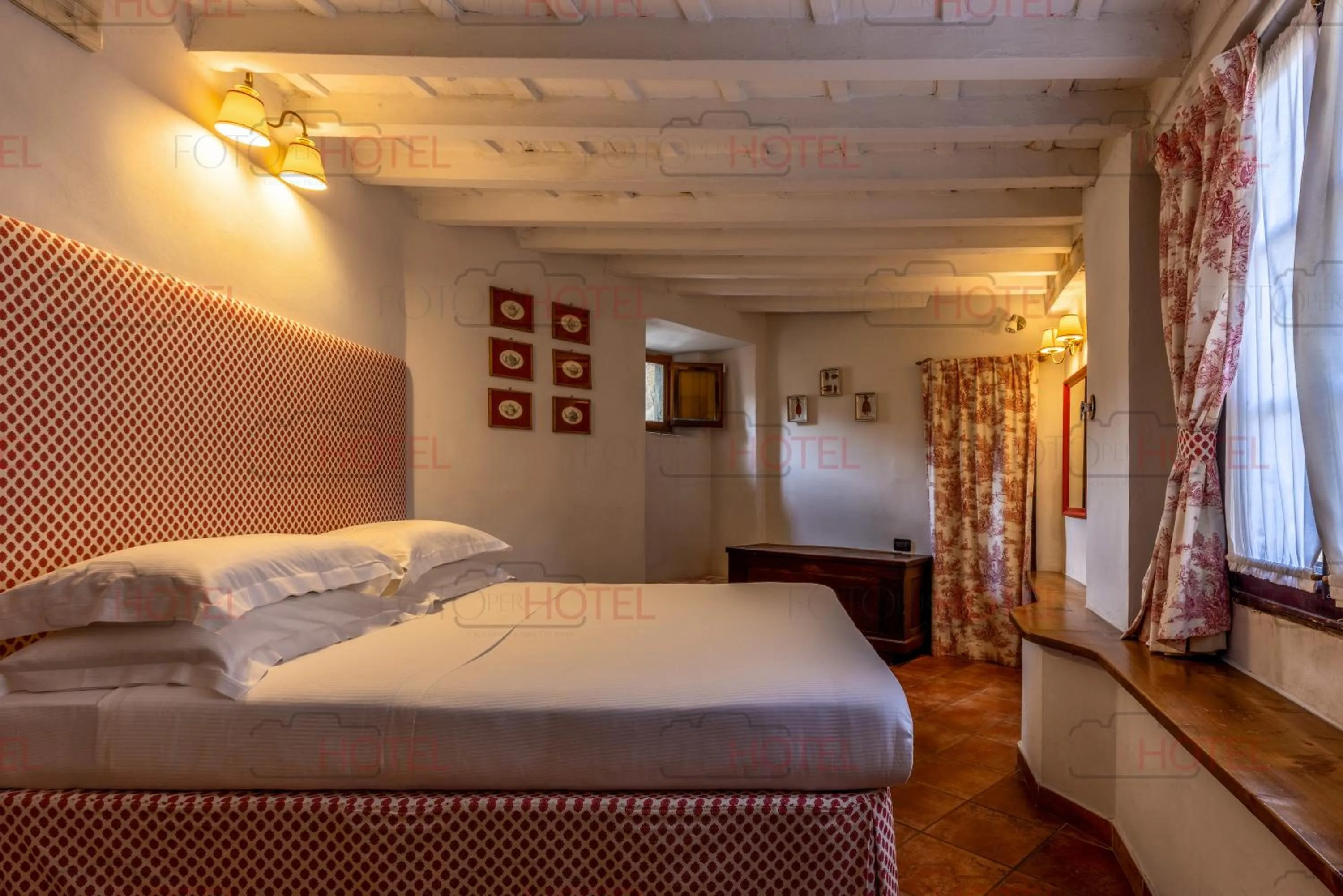 Bed in Antica Dimora De' Benci