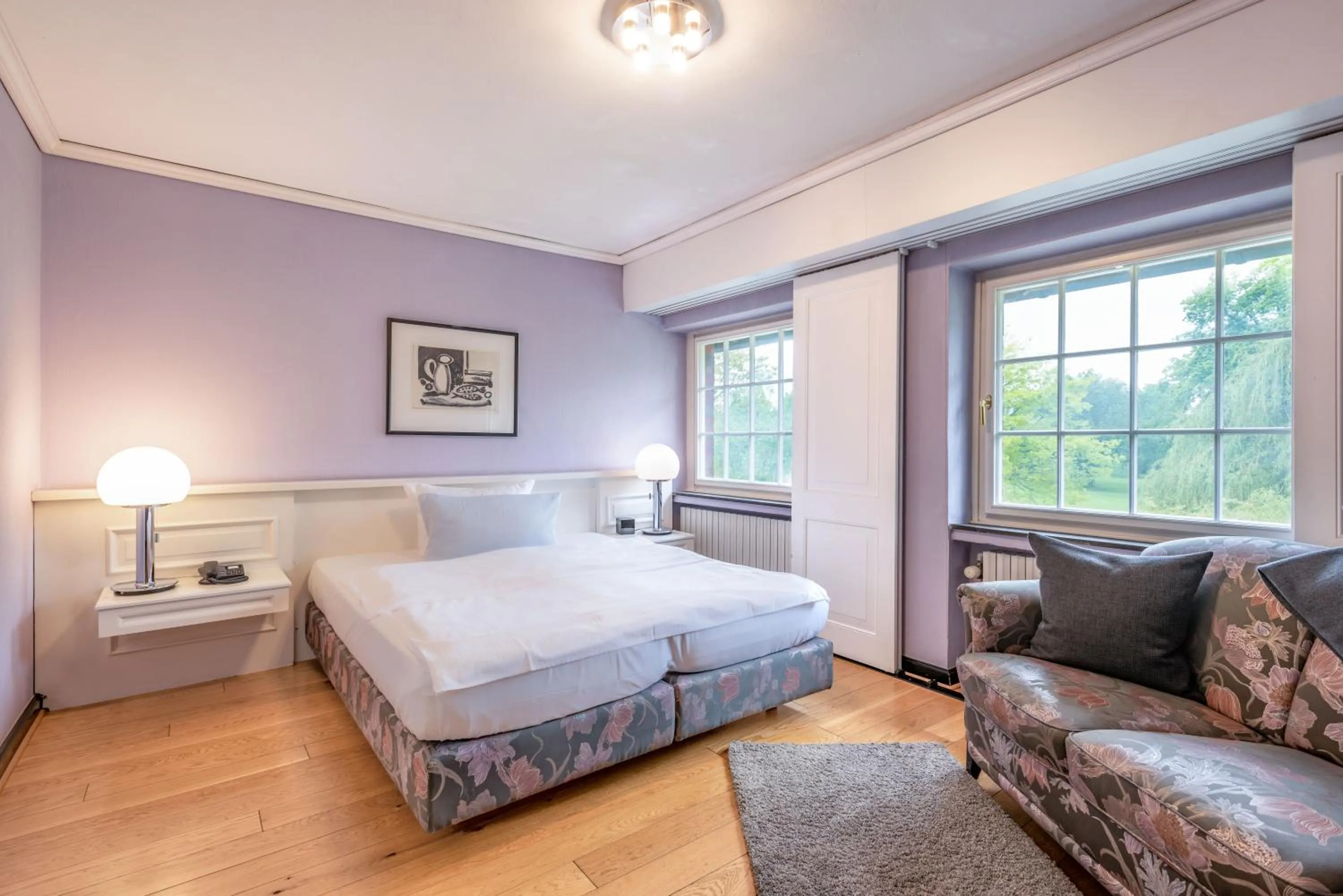 Bedroom, Bed in Hotel Schloss Wilkinghege