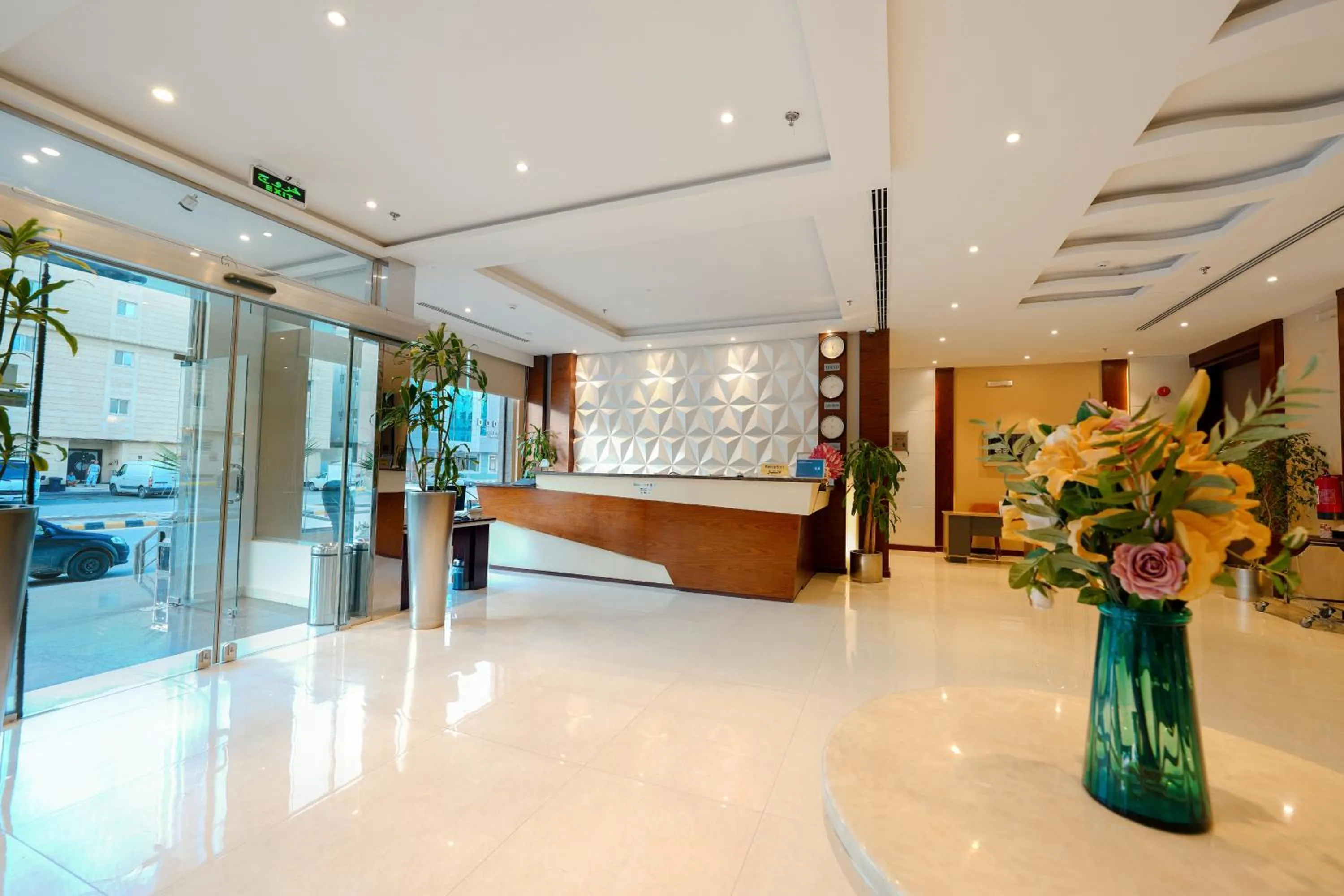 Lobby or reception in Celine Home Serviced Apartment Al Malqa