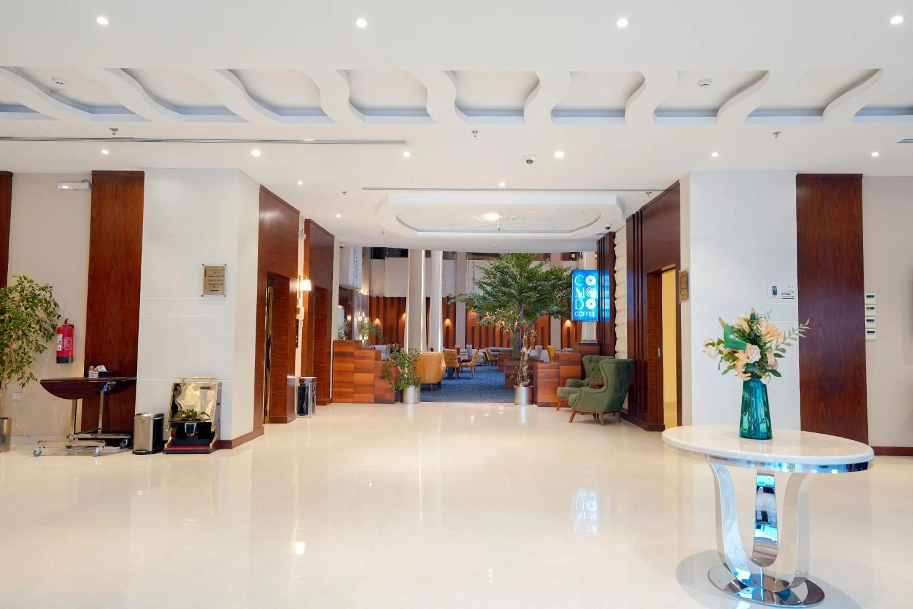Lobby or reception in Celine Home Serviced Apartment Al Malqa