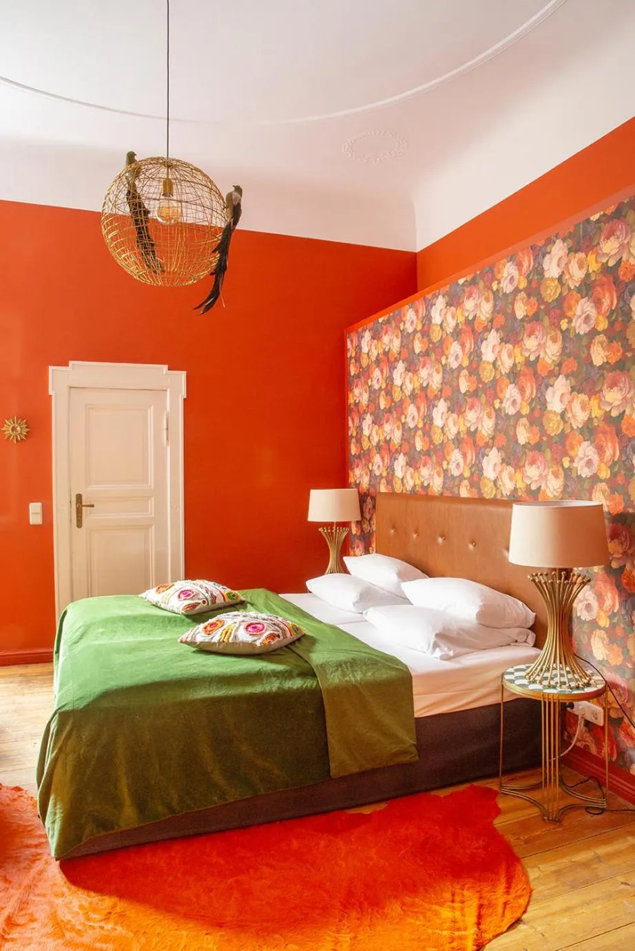 Bed in Hotel Art Nouveau am Kurfürstendamm