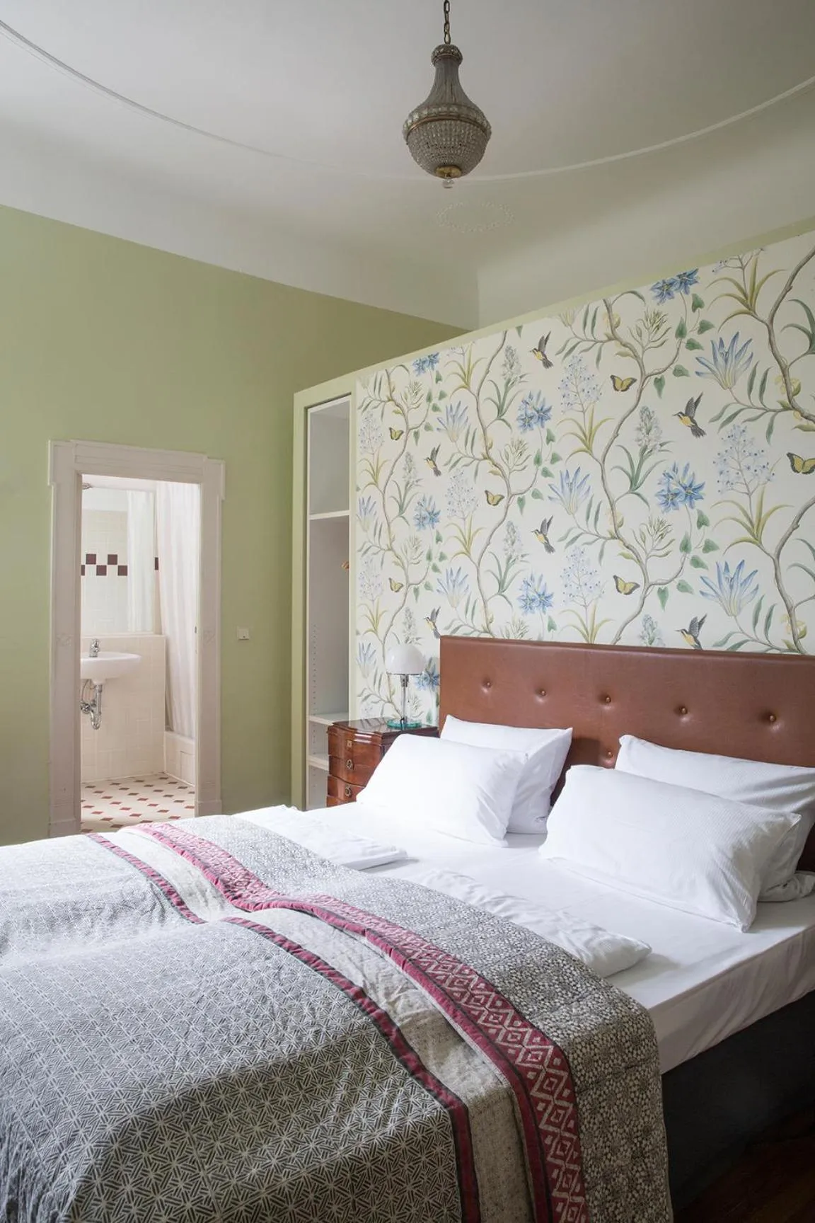 Bed in Hotel Art Nouveau am Kurfürstendamm