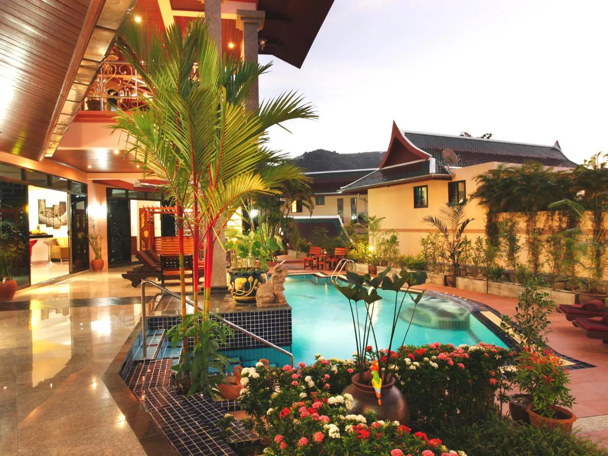 Swimming pool in Kata Sea View Villas Swimming pool in Kata Sea View Villas