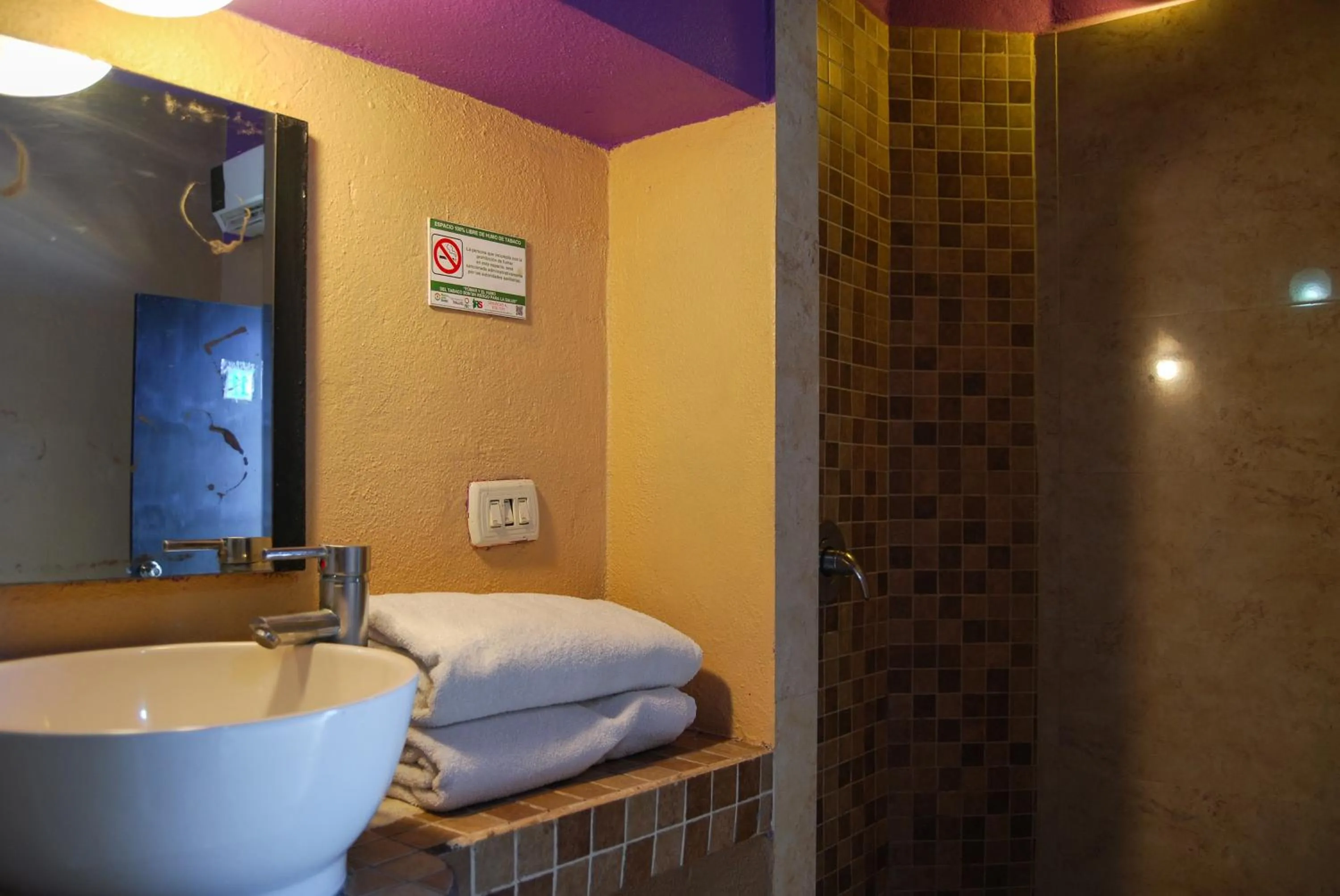 Shower in Hotel Platino